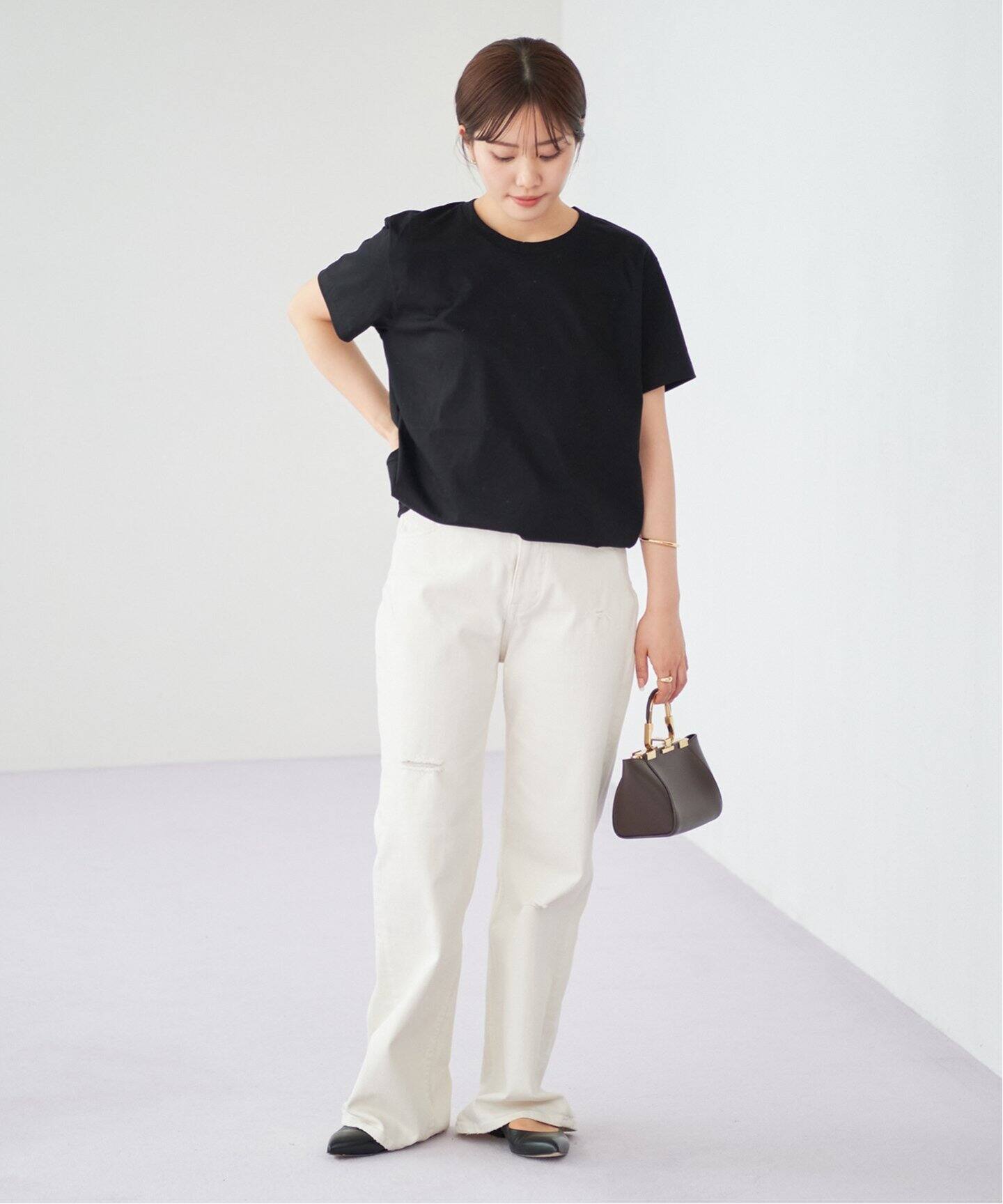 Healthy denim/ヘルシーデニム】 別注CLASH W デニムパンツ（ホワイト 