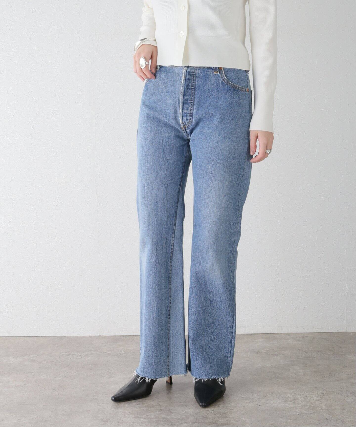 RE/DONE/リダン】 SP ULTRA HIGHRISE FLARE ジーンズ（デニムパンツ  