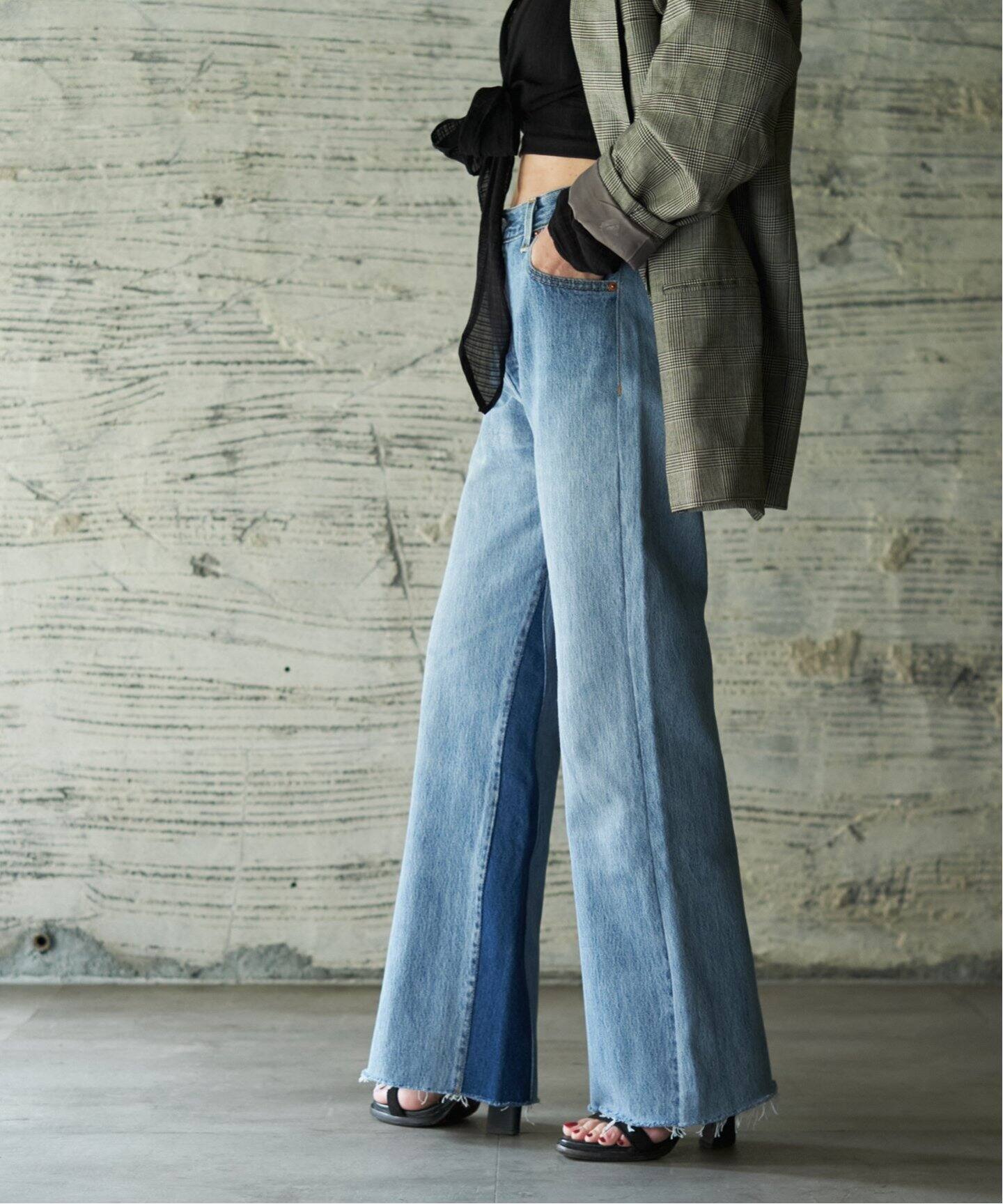 RE/DONE/リダン】SP ULTRA HIGHRISE FLARE ジーンズ（デニムパンツ  