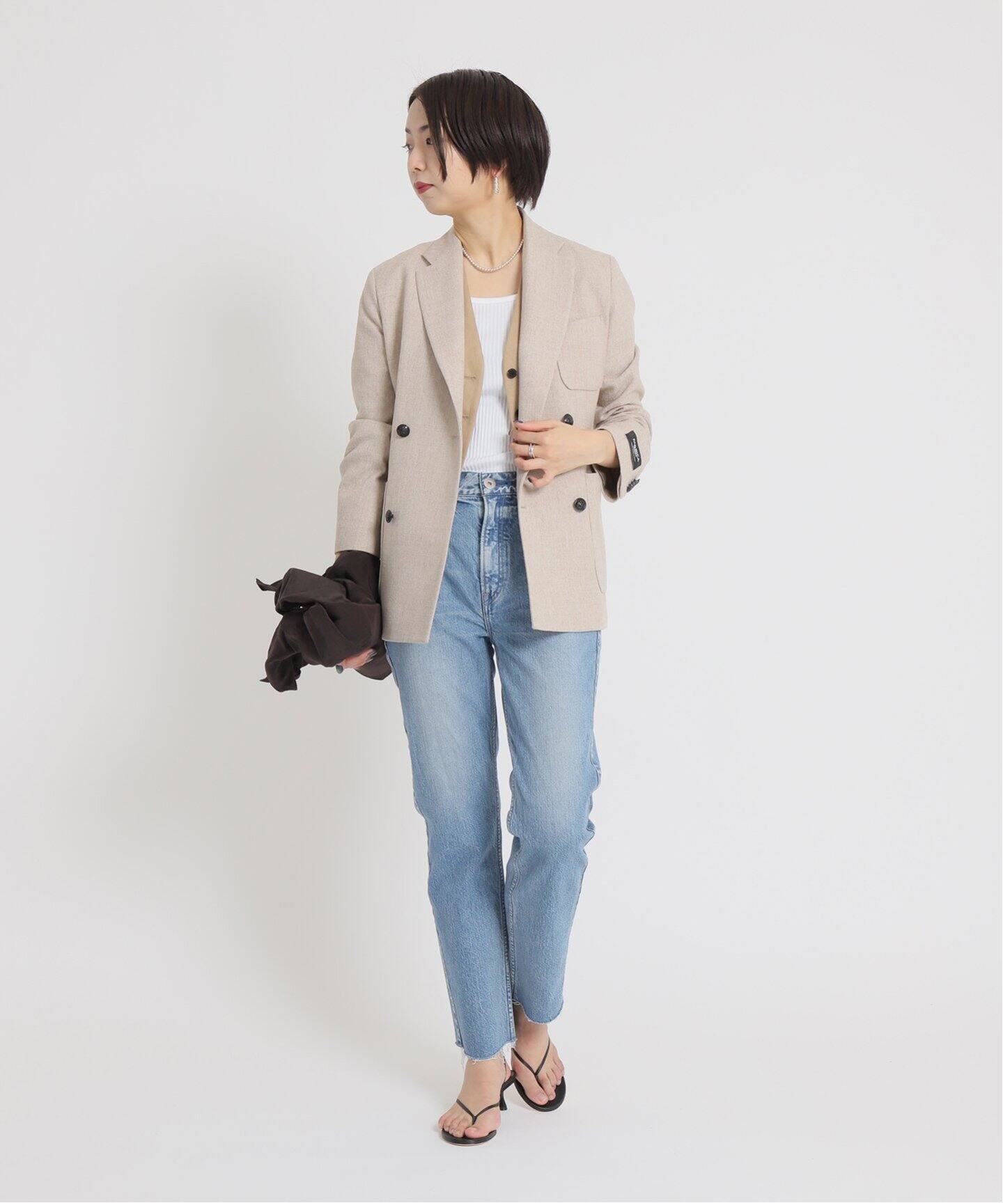 upper hights/アッパーハイツ】別注 THE HI-RISE LIPSTICK（デニム  