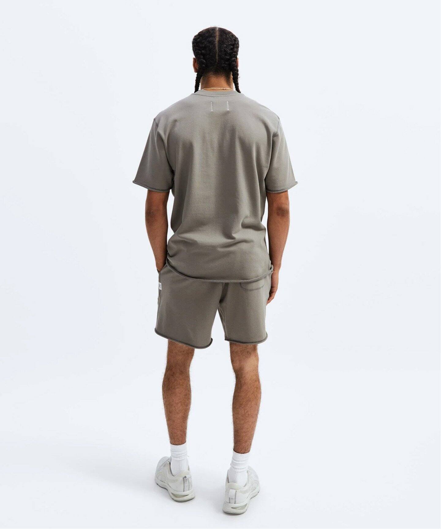 ●REIGNING CHAMP●Lightweight テリーカットオフ リラックスT Lightweight Terry Cut-Off Relaxed T-Shirt | Reigning Champ