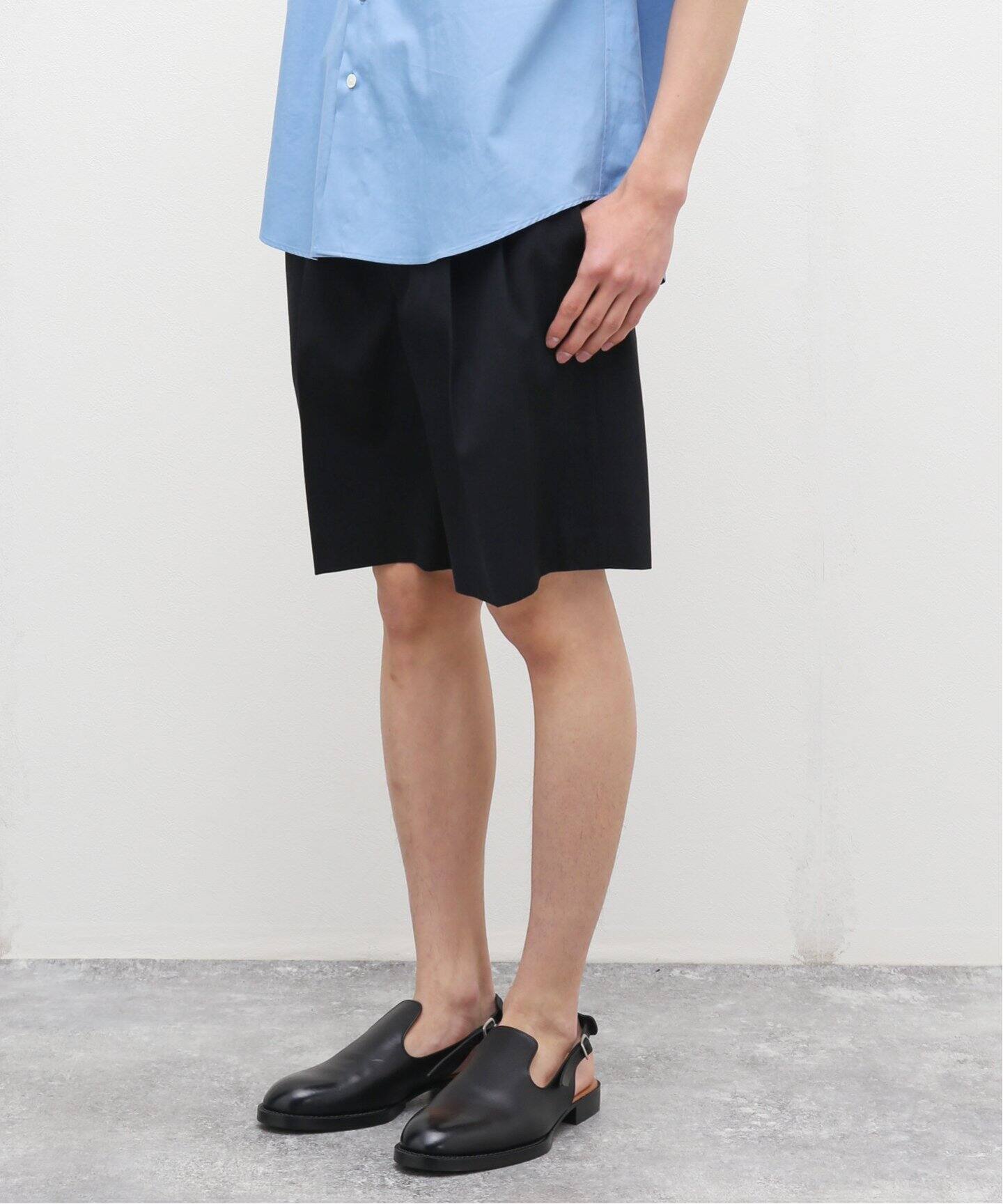AURALEE / オーラリー】LIGHT WOOL MAX GABARDINE SHORTS（ショート  