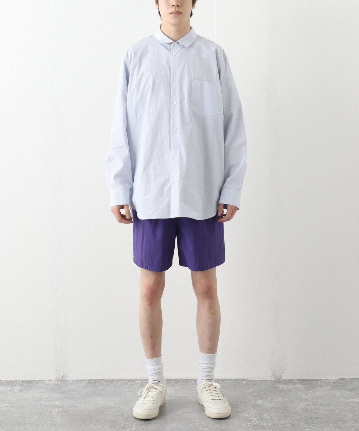 AURALEE / オーラリー】WASHED COTTON NYLON EASY SHORTS（ショート  