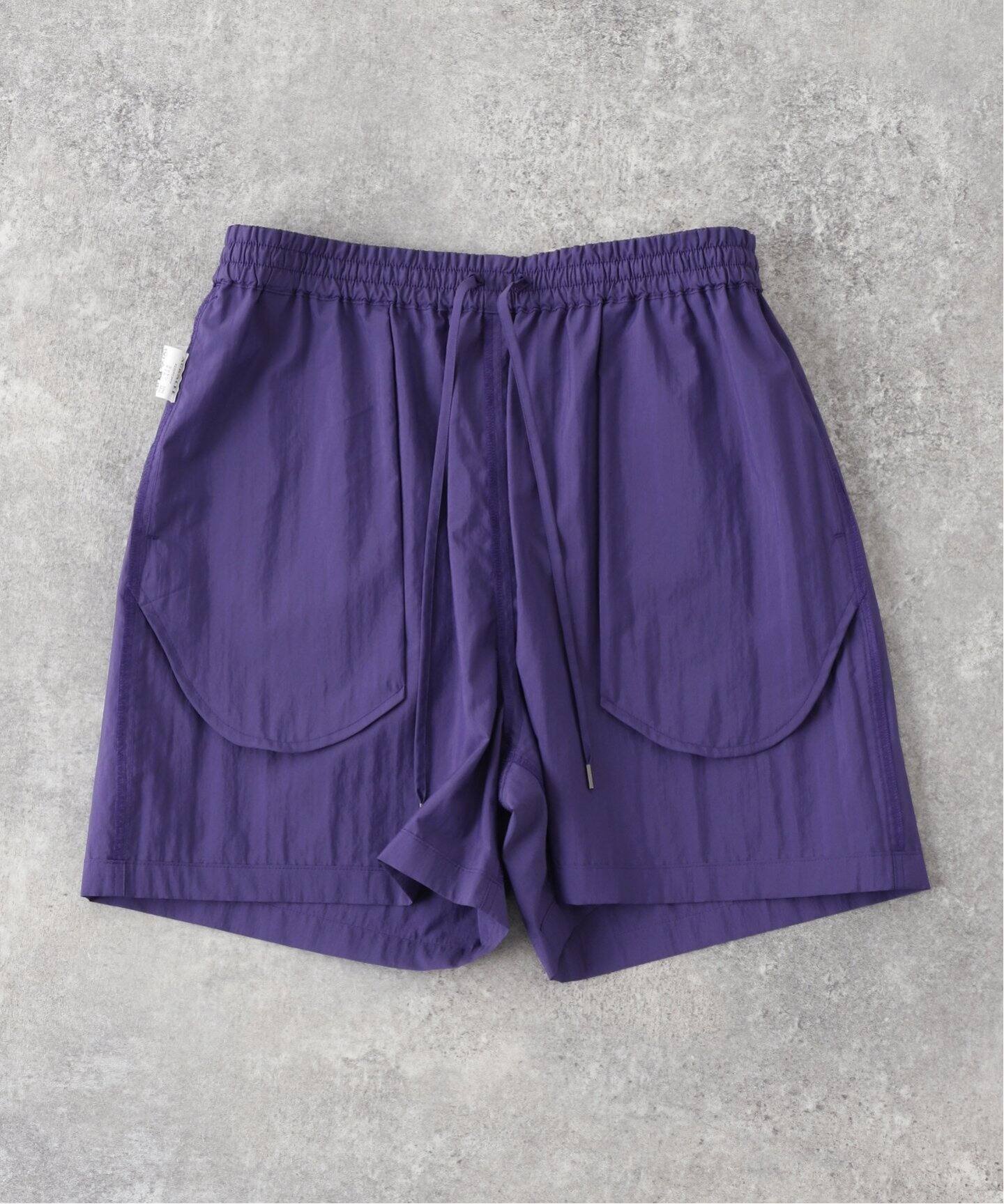 AURALEE / オーラリー】WASHED COTTON NYLON EASY SHORTS（ショート 