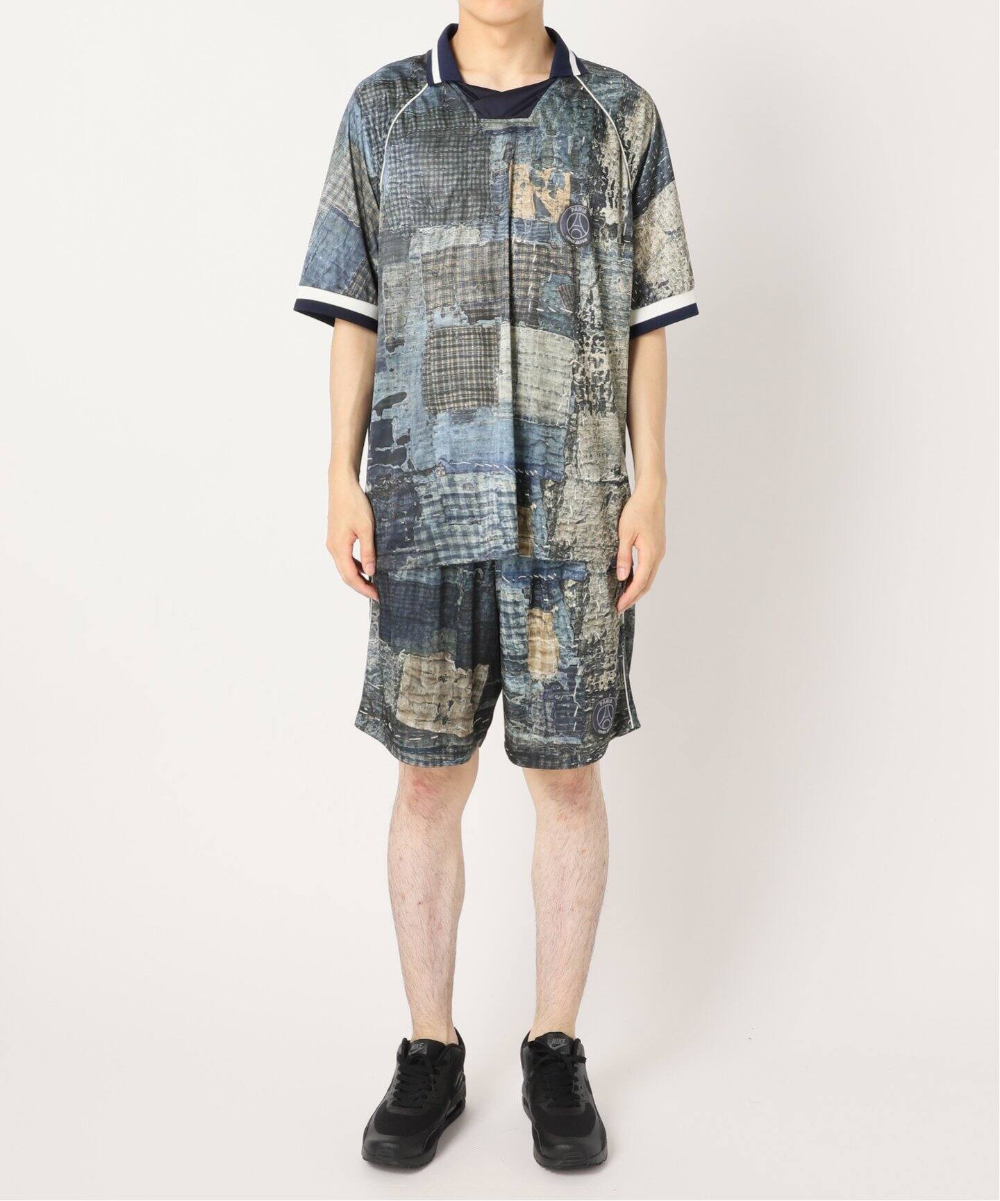Poggy × Paris Saint-Germain】PSG PLJ BORO PRINTED SHOWA SHORTS 