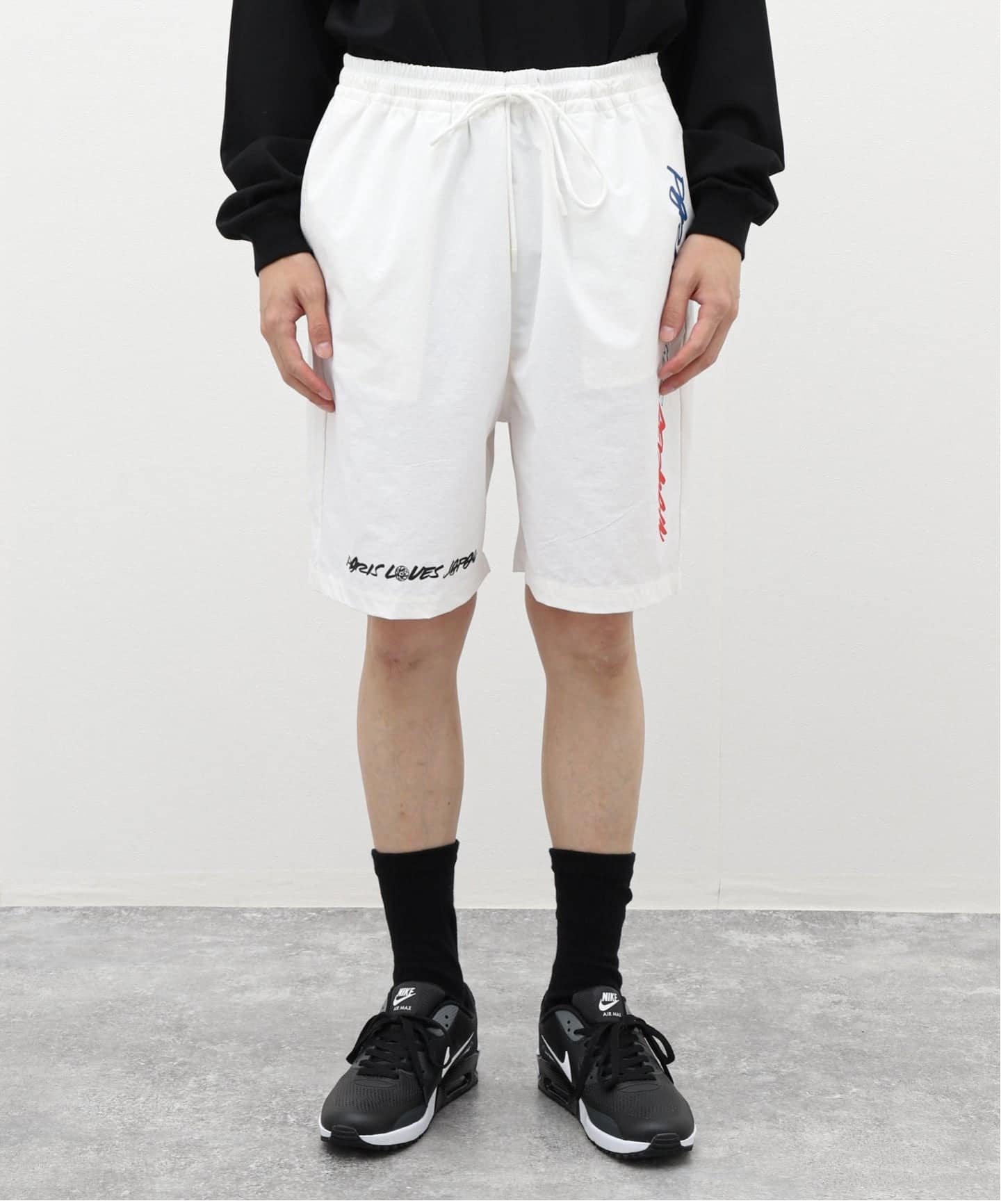 【タグ付き未使用品】 Futura × パリサンジェルマン ショートパンツ L Futura × Paris Saint-Germain】グラフィックプリント ショーツ
