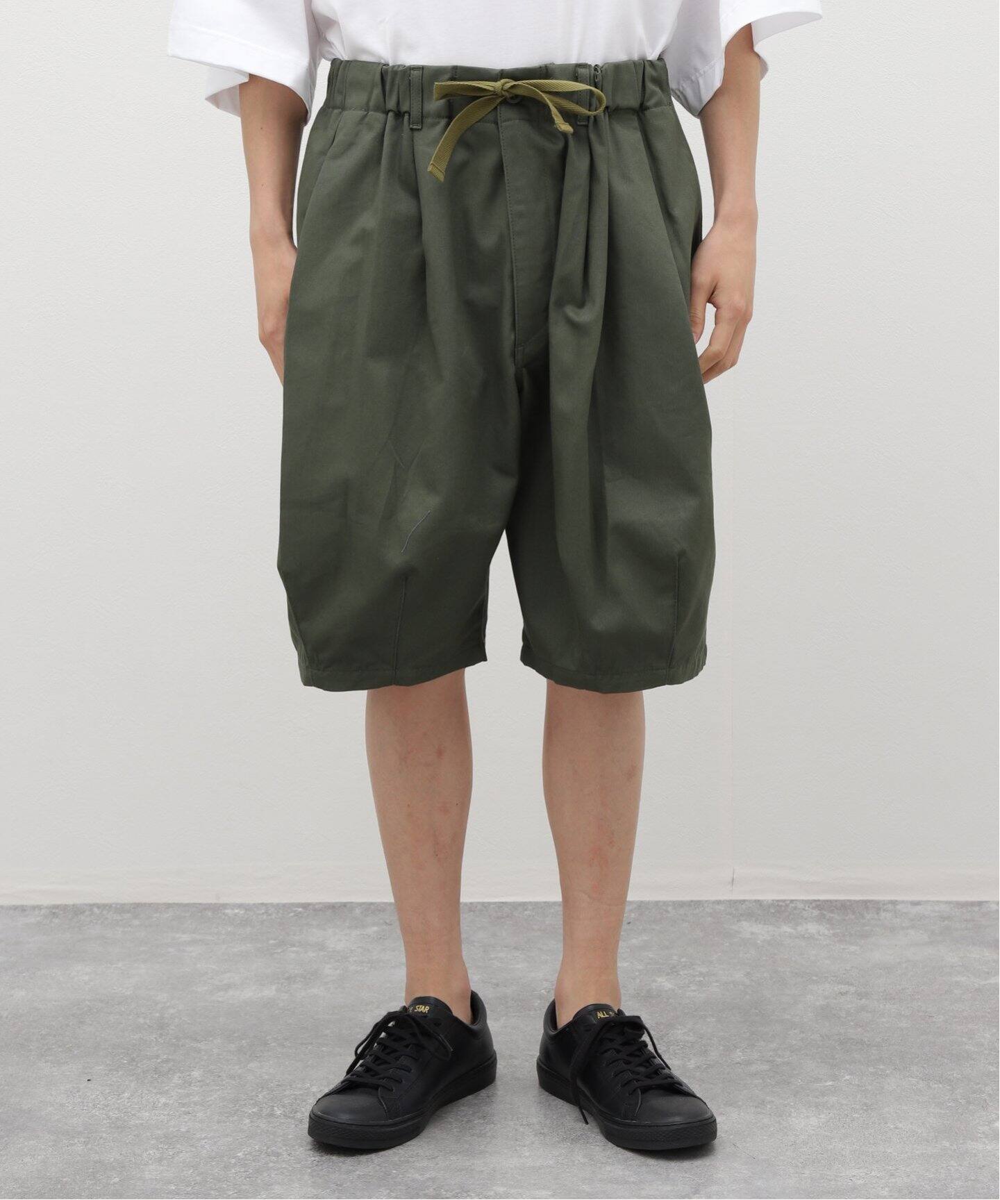 is-ness / イズネス】BALLOON EZ SHORT PANTS（ショート・ハーフパンツ 