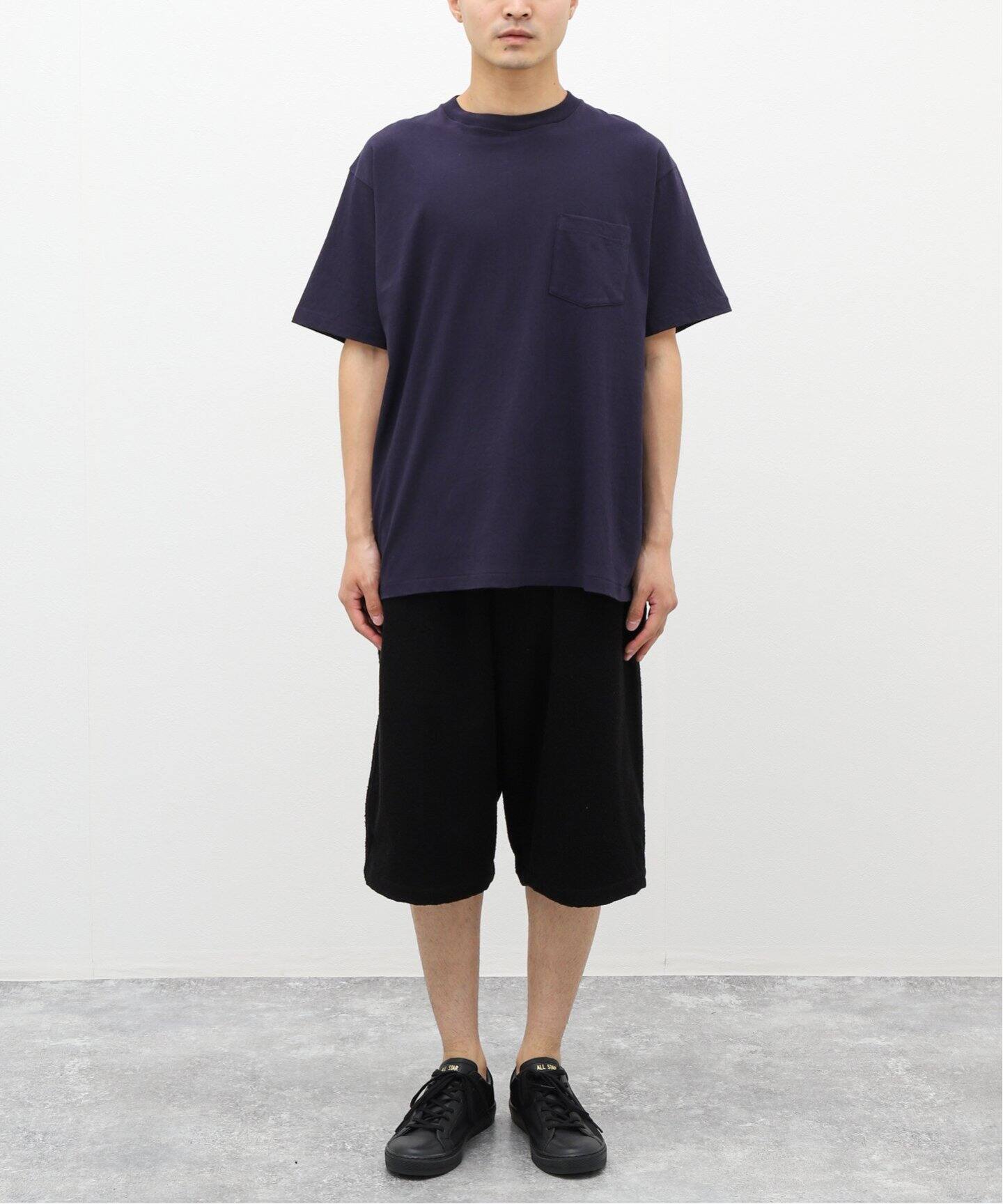 COMOLI コモリ 23SS シルクパイルショーツ わずらわし コットン混紡 