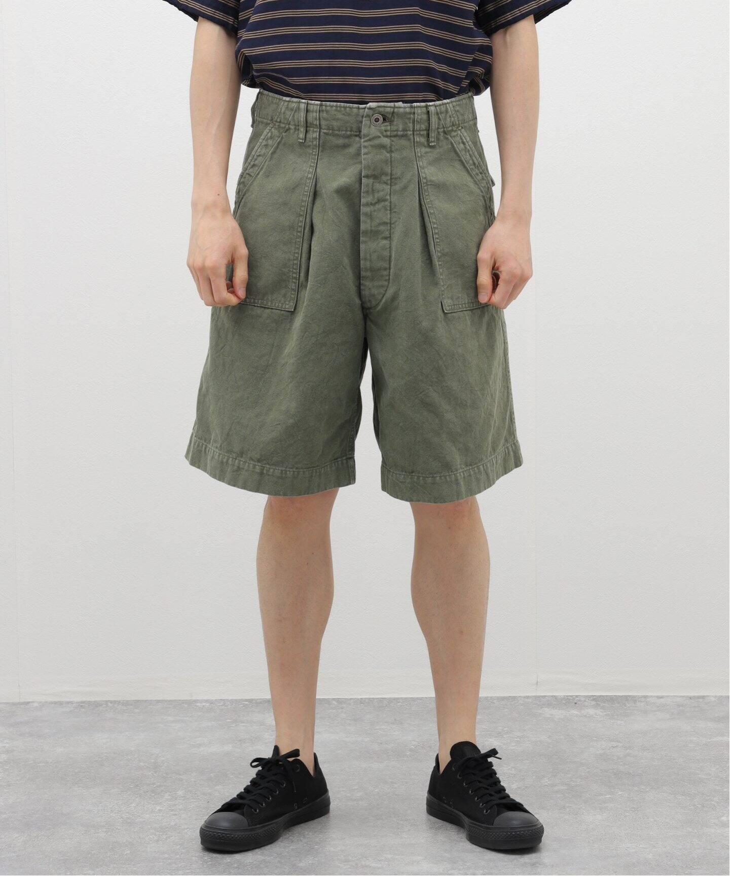 HERILL / ヘリル】DUCK UTILITY SHORTS（ショート・ハーフパンツ 