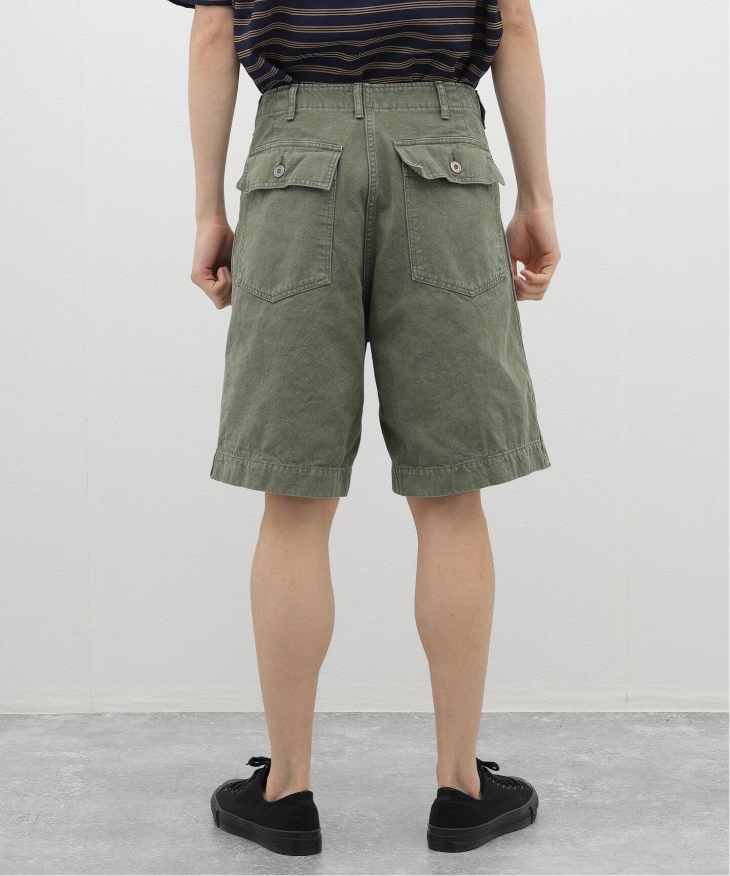 HERILL / ヘリル】DUCK UTILITY SHORTS（ショート・ハーフパンツ 