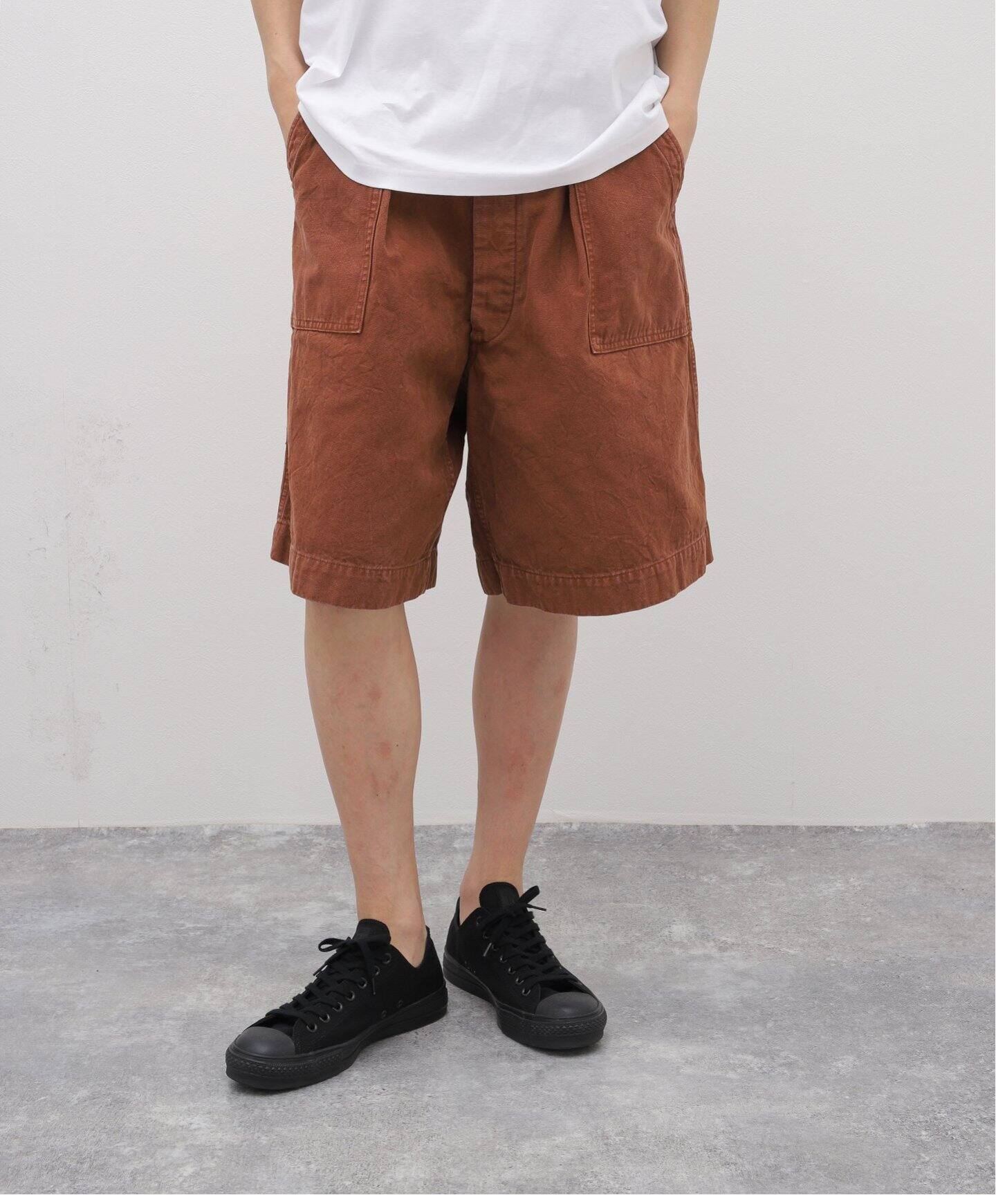 HERILL / ヘリル】DUCK UTILITY SHORTS（ショート・ハーフパンツ 
