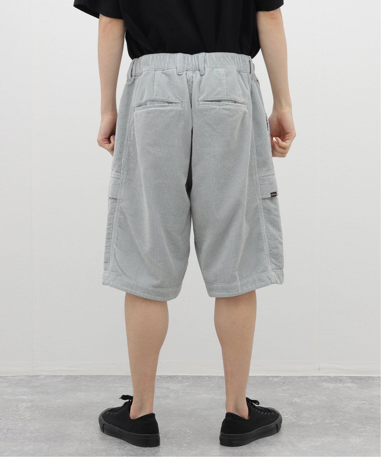 EVISEN / エビセン】STITCHED CORDUROY SHORTS（ショート・ハーフ 