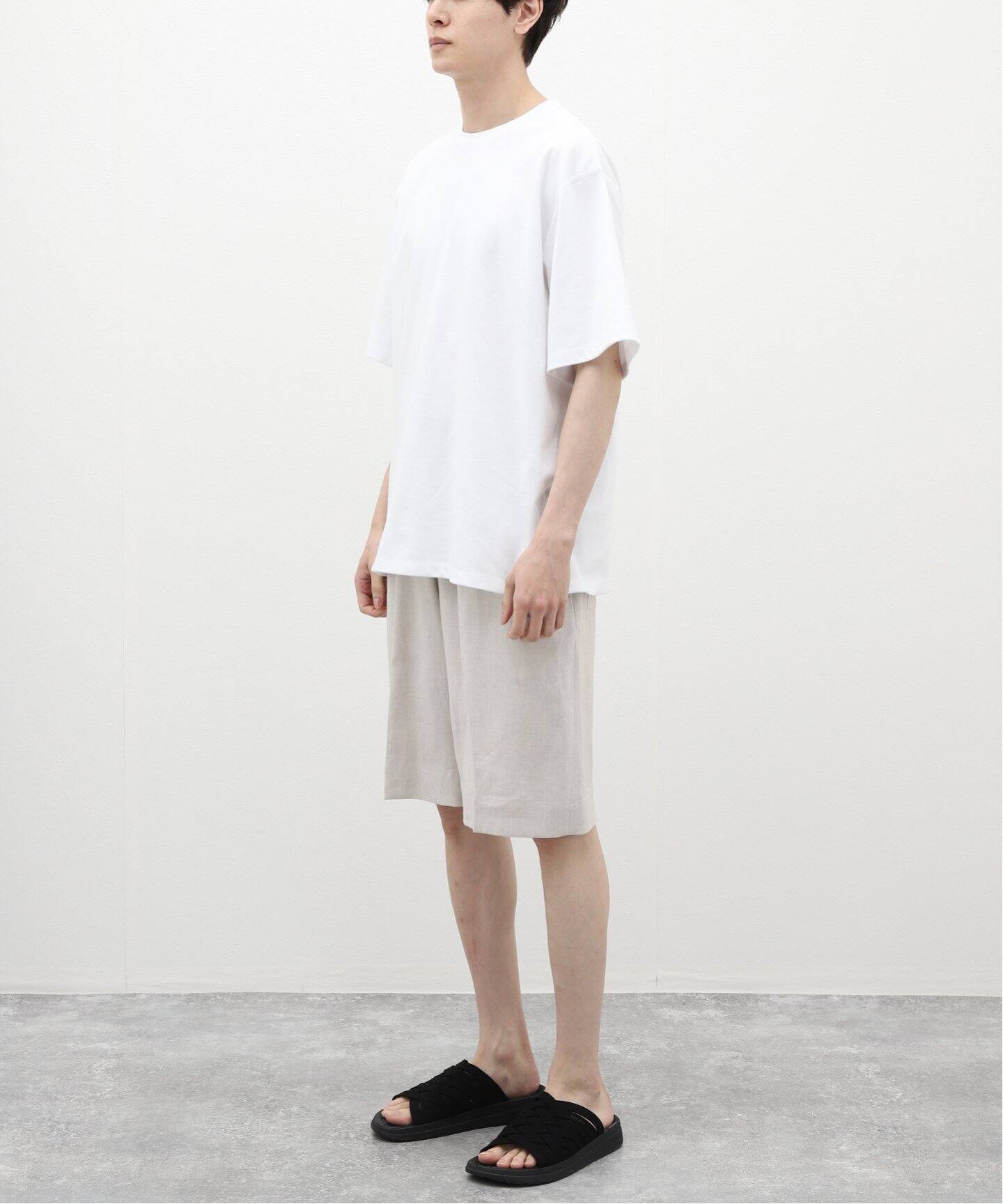 POSTELEGANT/ポステレガント】 linen silk shorts（その他パンツ 
