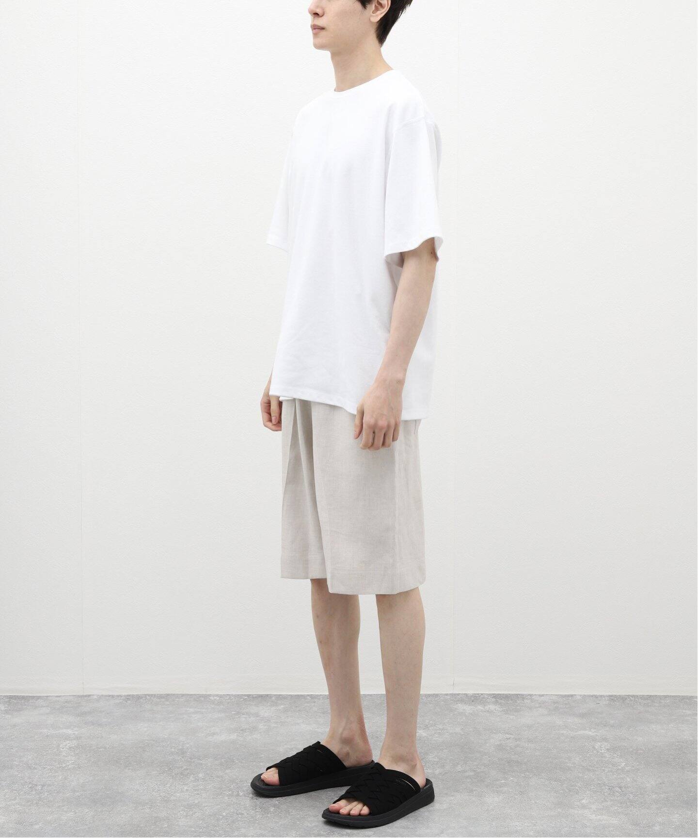 POSTELEGANT/ポステレガント】 linen silk shorts（その他パンツ 