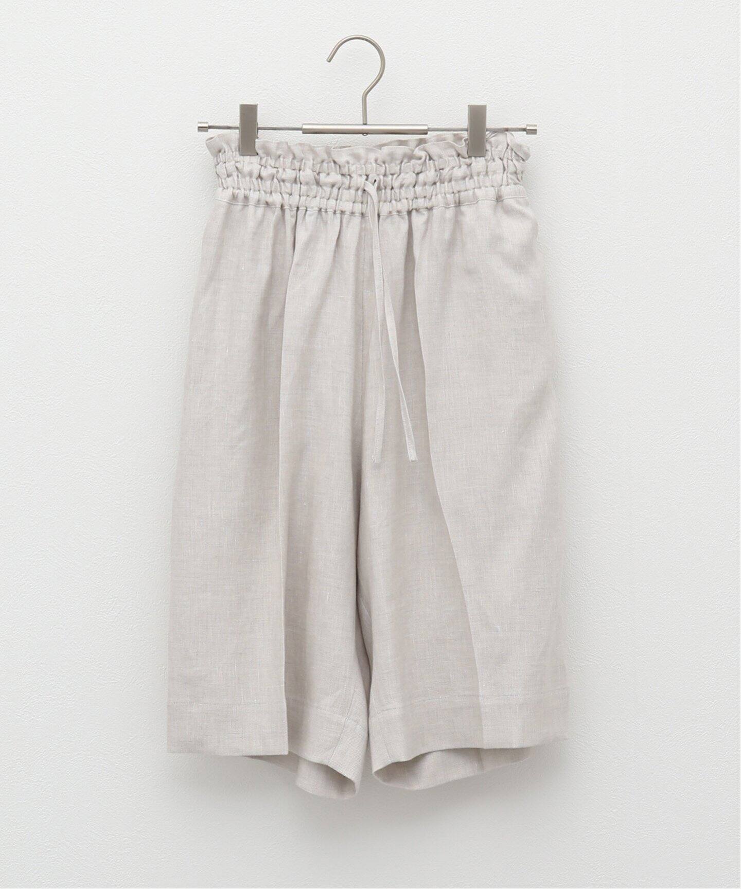 POSTELEGANT/ポステレガント】 linen silk shorts（その他パンツ 