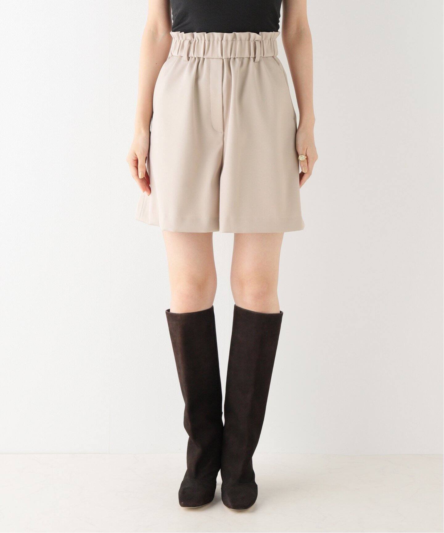 ナラ　Nalaショートパンツ ギャザーショートパンツ ナポレオンショートパンツ DPB71136 – CRAMMY