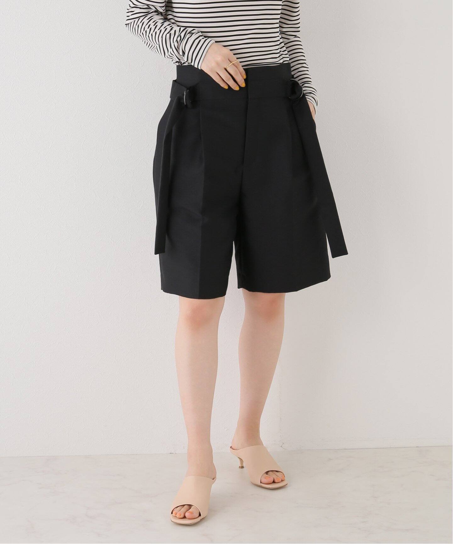 STUMBLY】Belted Bermuda Pants（ショート・ハーフパンツ）｜NOBLE  