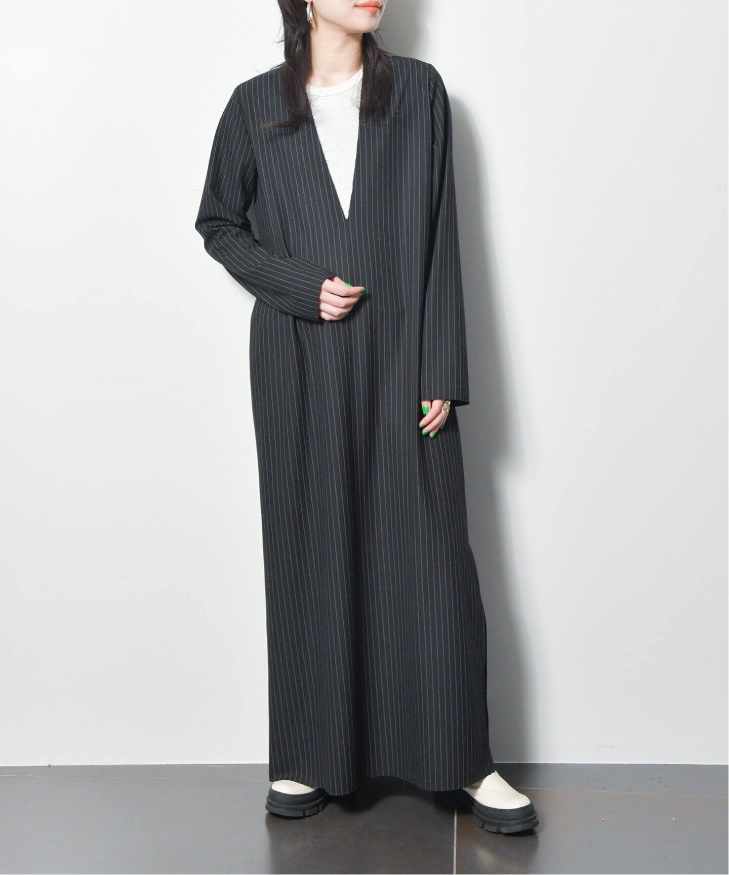 追加》VELVETEEN KAFTAN DRESS：ワンピース（ワンピース）｜CITYSHOP  
