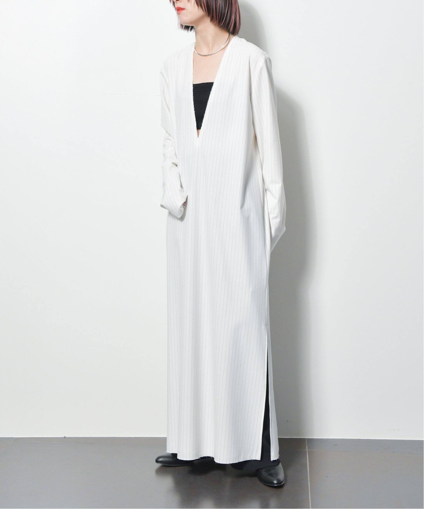 V NECK LEAN DRESS：ワンピース（ワンピース）｜CITYSHOP（シティ 