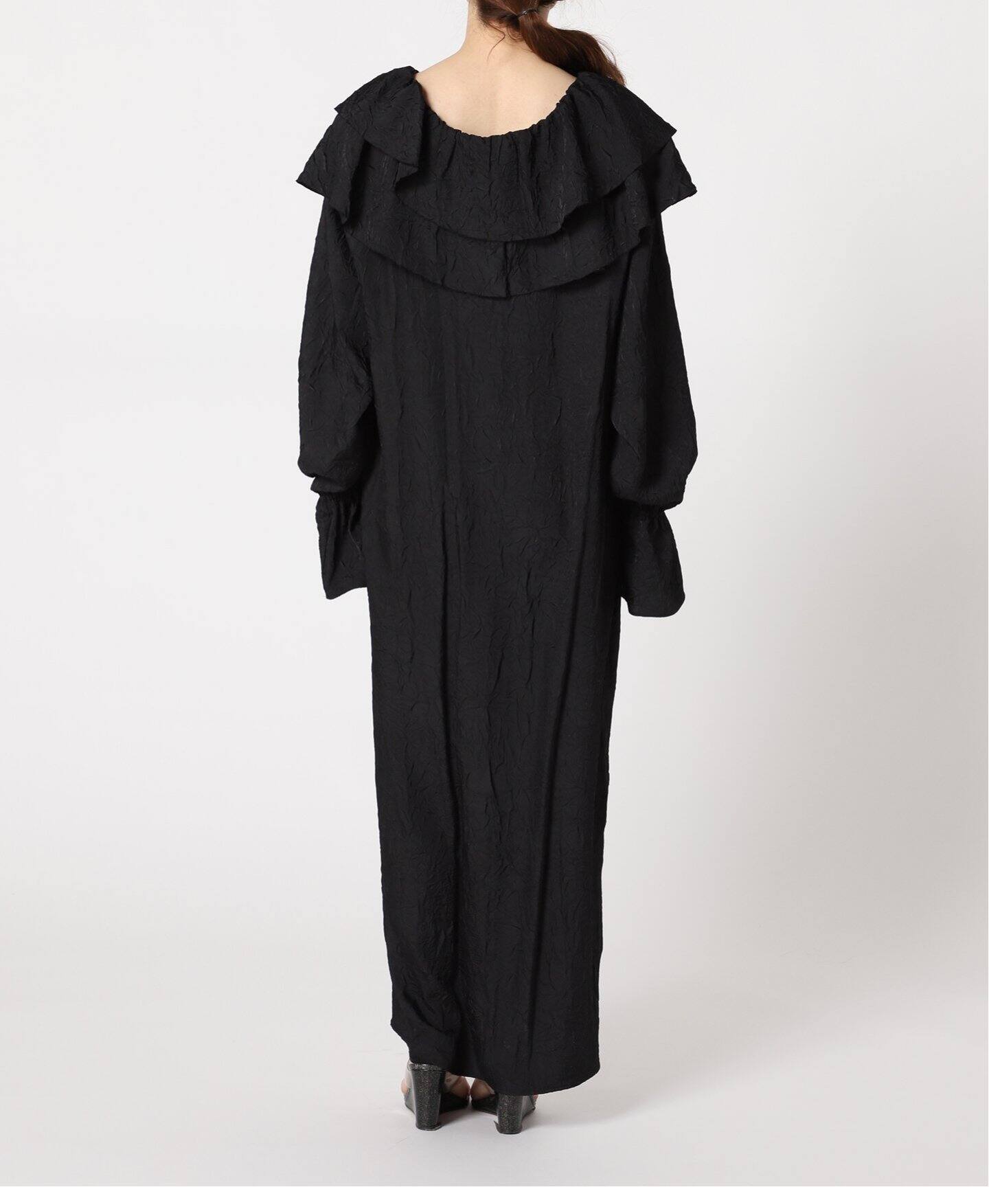 W COLLAR WRINKLE DRESS：ワンピース（ワンピース）｜CITYSHOP（シティ 