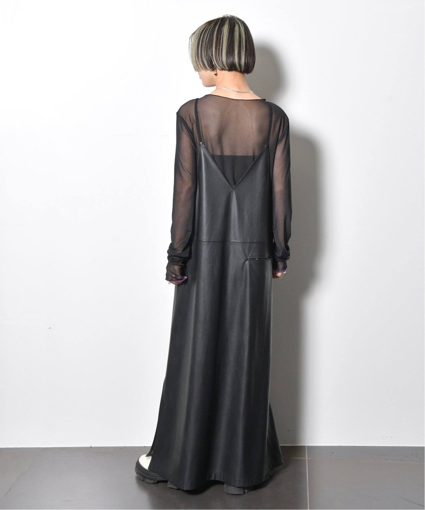 FAUX LEATHER DRESS 2：ワンピース（ワンピース）｜CITYSHOP（シティ 