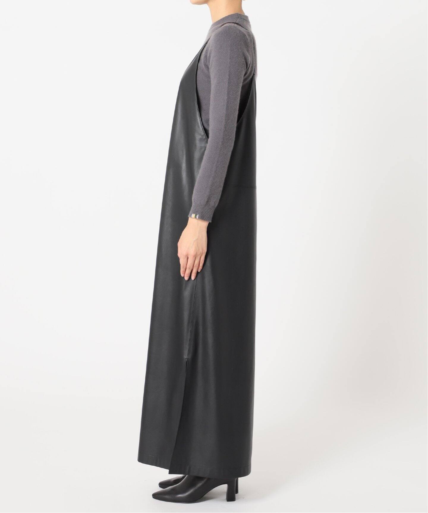FAUX LEATHER DRESS 2：ワンピース（ワンピース）｜CITYSHOP（シティ  