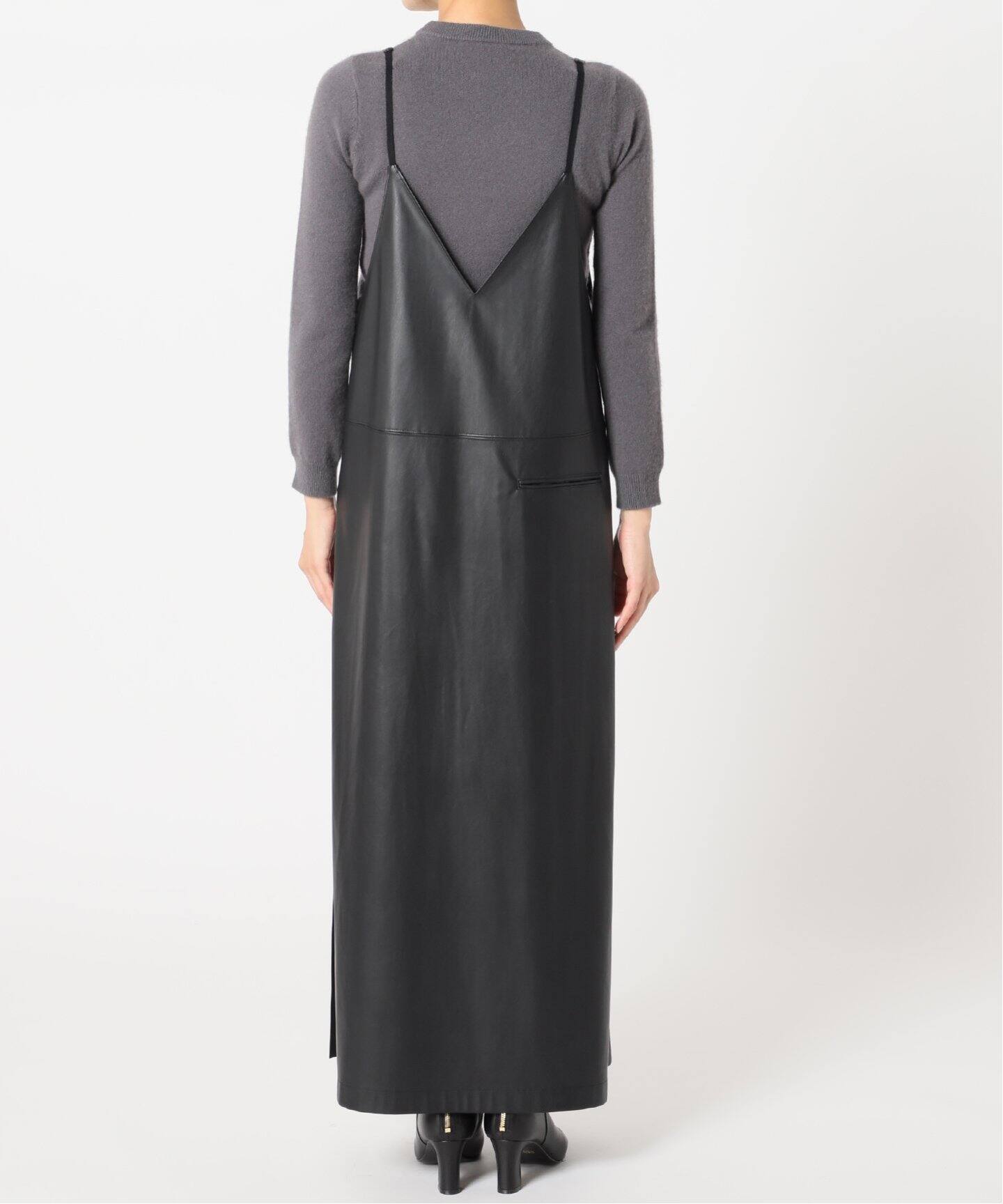 FAUX LEATHER DRESS 2：ワンピース（ワンピース）｜CITYSHOP（シティ  