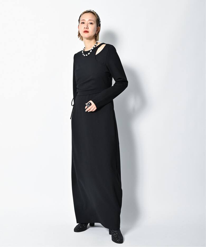 CUTOUT PONTI DRESS：ワンピース（ワンピース）｜CITYSHOP（シティ 
