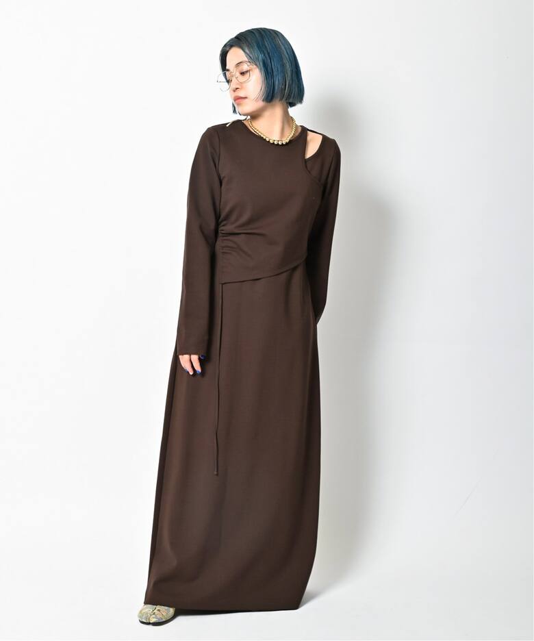 CUTOUT PONTI DRESS：ワンピース（ワンピース）｜CITYSHOP（シティ 