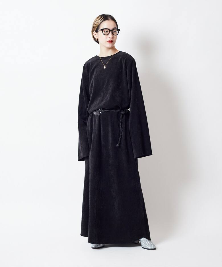 追加》VELVETEEN KAFTAN DRESS：ワンピース（ワンピース  
