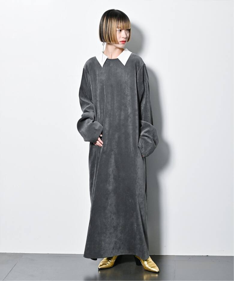 追加》VELVETEEN KAFTAN DRESS：ワンピース（ワンピース）｜CITYSHOP  