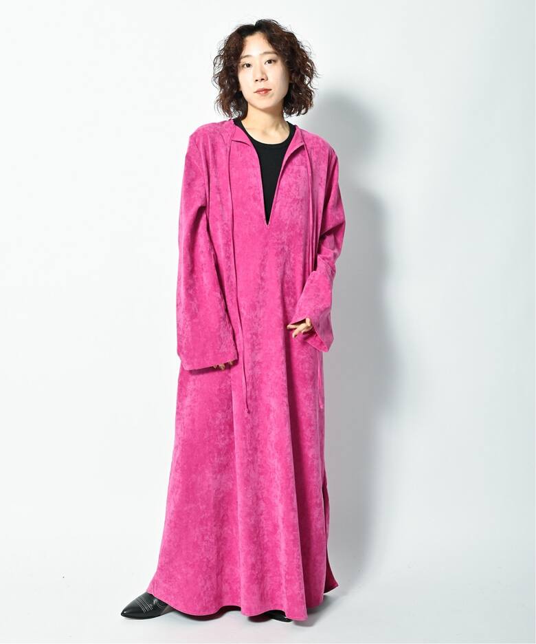 追加》VELVETEEN KAFTAN DRESS：ワンピース（ワンピース）｜CITYSHOP  