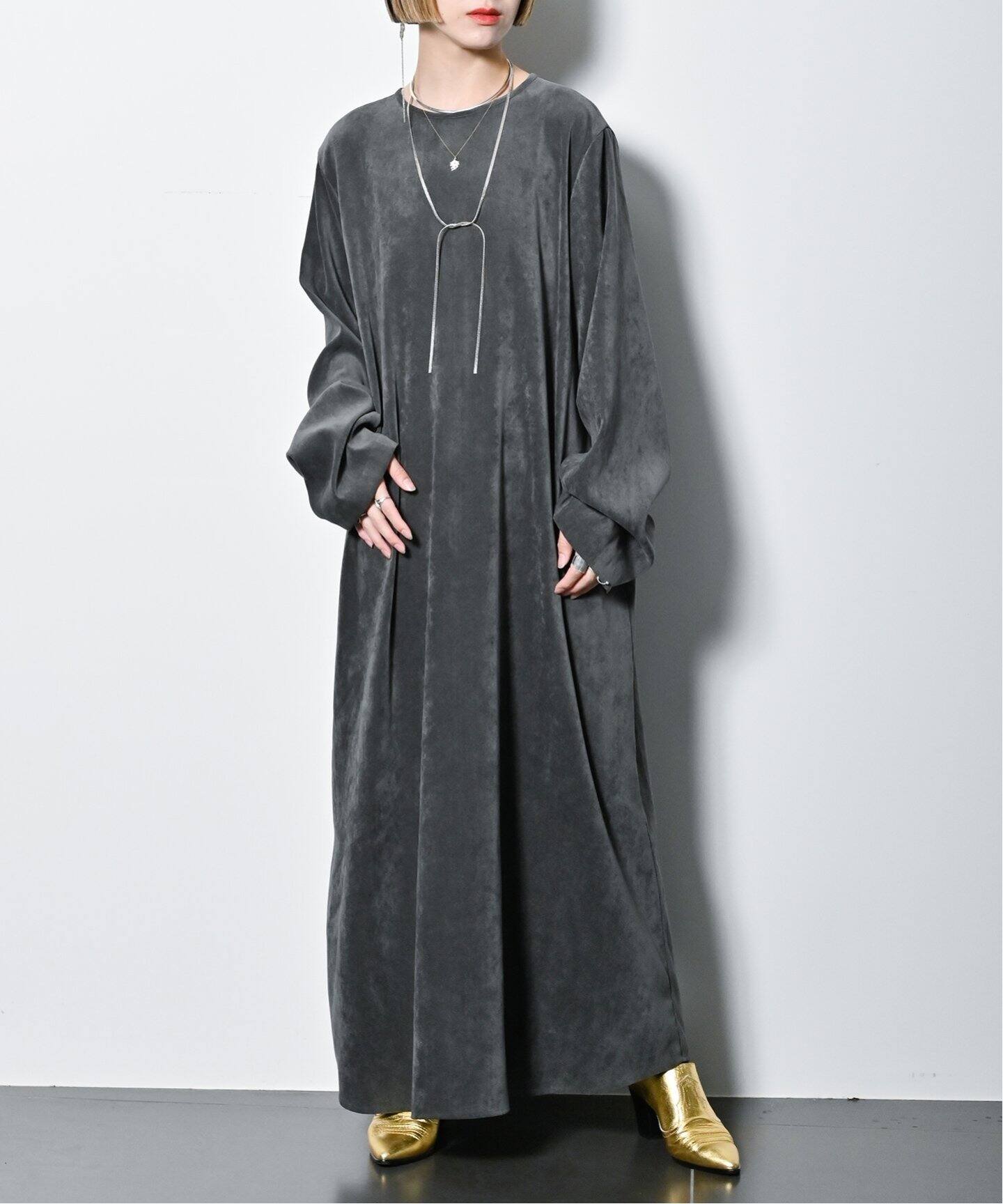 追加》VELVETEEN KAFTAN DRESS：ワンピース（ワンピース）｜CITYSHOP  