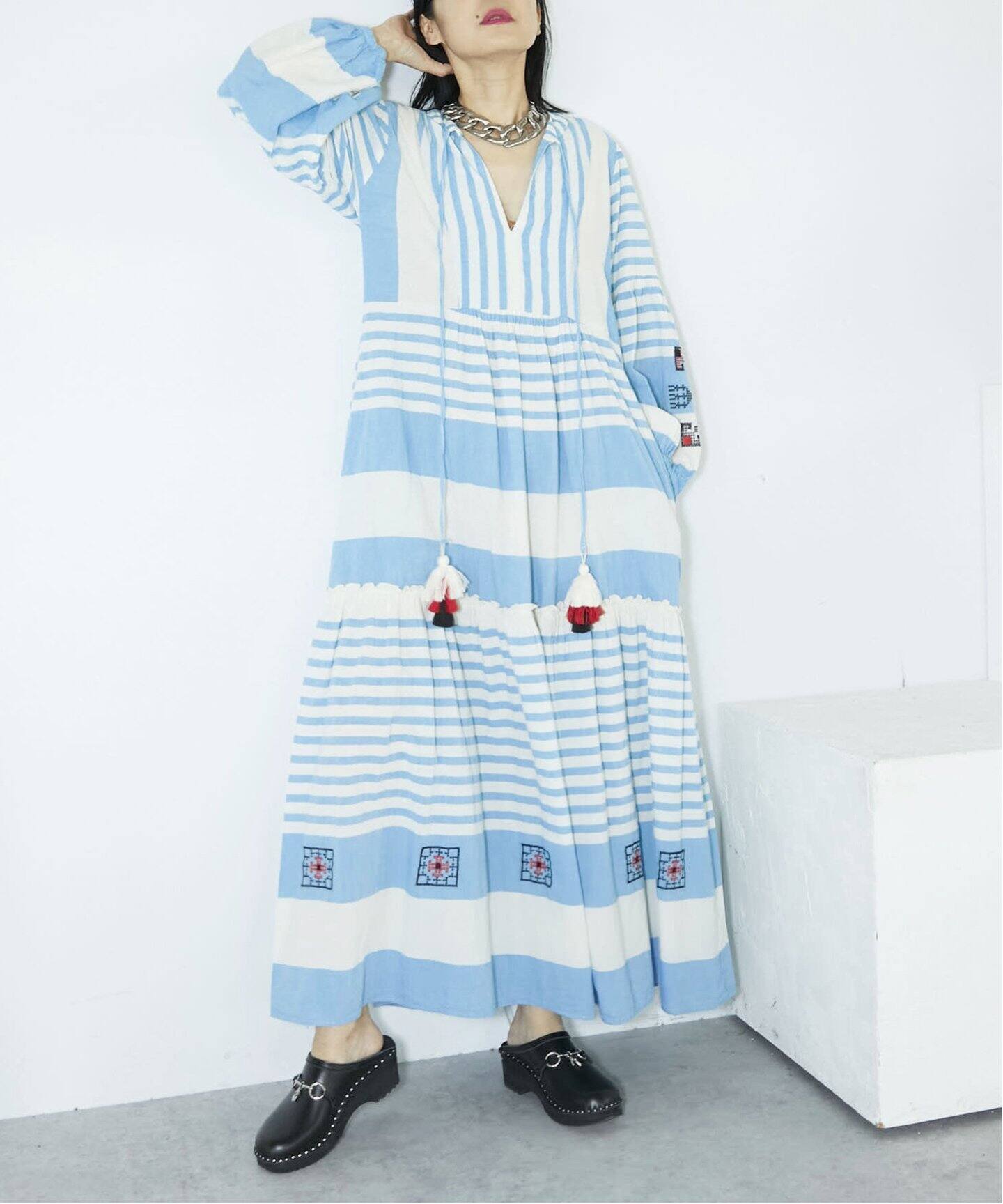 Pearl & Caviar / パールアンドキャビア】ZAKAR MAXI DRESS  