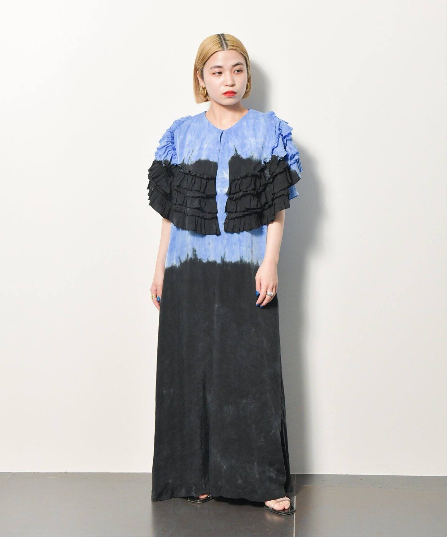 TOGA PULLA/トーガプルラ】Inner tie dye dress：ワンピース  