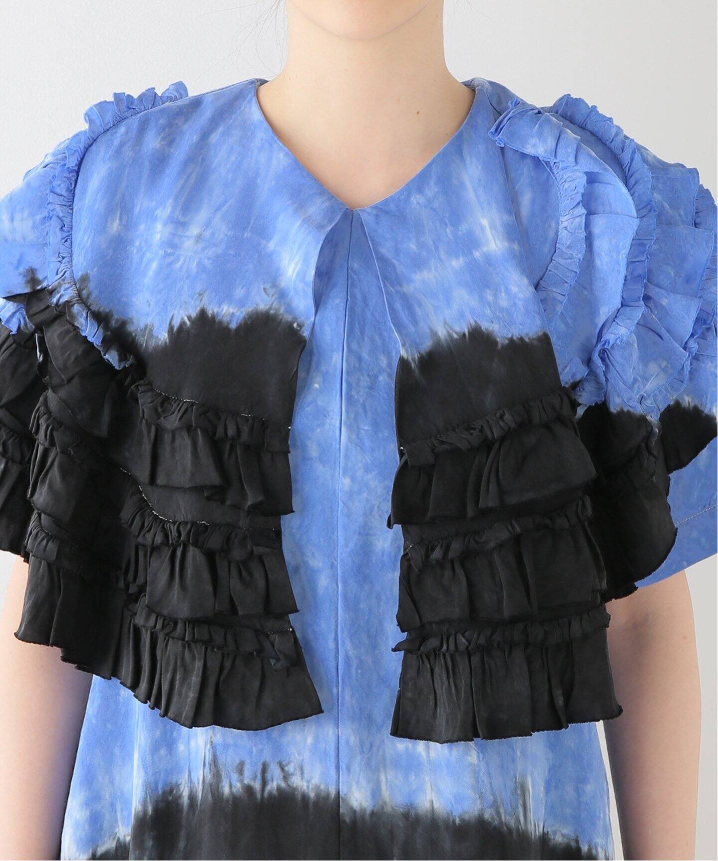 TOGA PULLA/トーガプルラ】Inner tie dye dress：ワンピース  