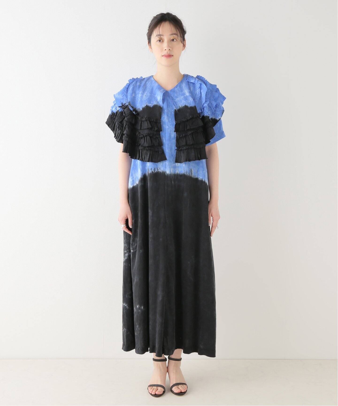 TOGA PULLA/トーガプルラ】Inner tie dye dress：ワンピース 