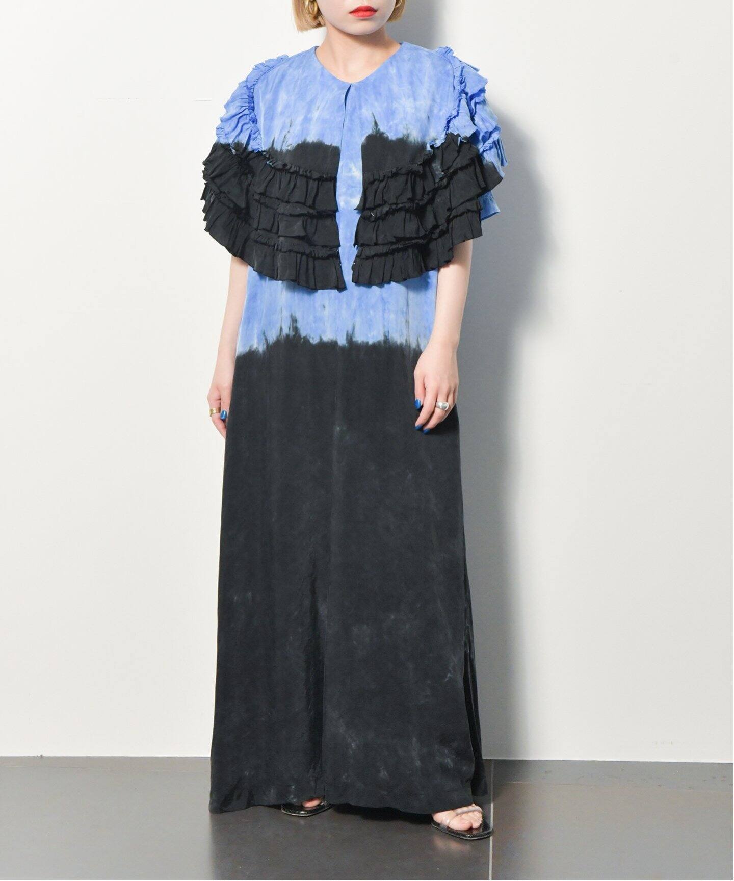 TOGA PULLA/トーガプルラ】Inner tie dye dress：ワンピース 