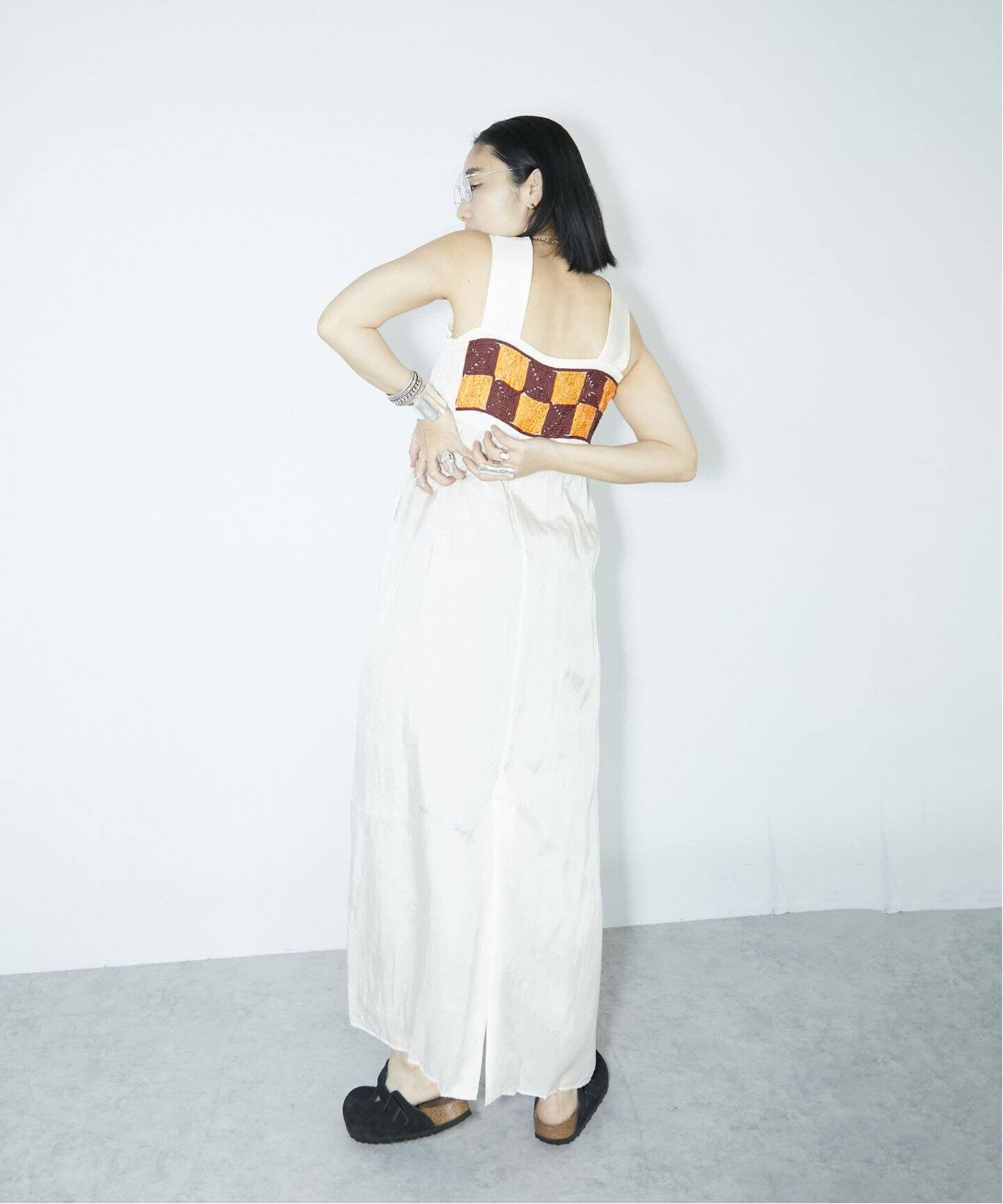 PONTI/ポンティ】Tape embroidery dress：ワンピース（ワンピース  
