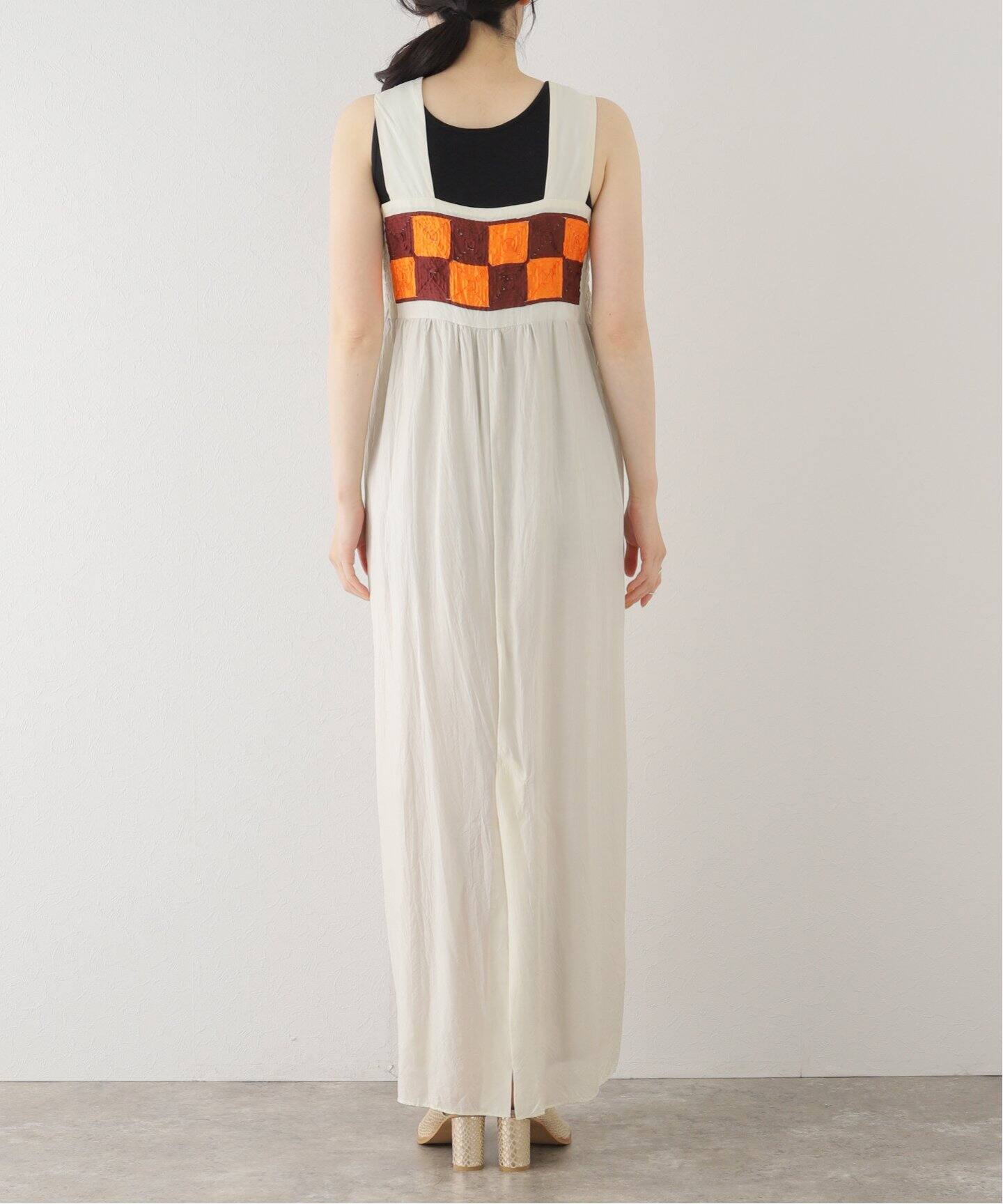 PONTI/ポンティ】Tape embroidery dress：ワンピース（ワンピース  