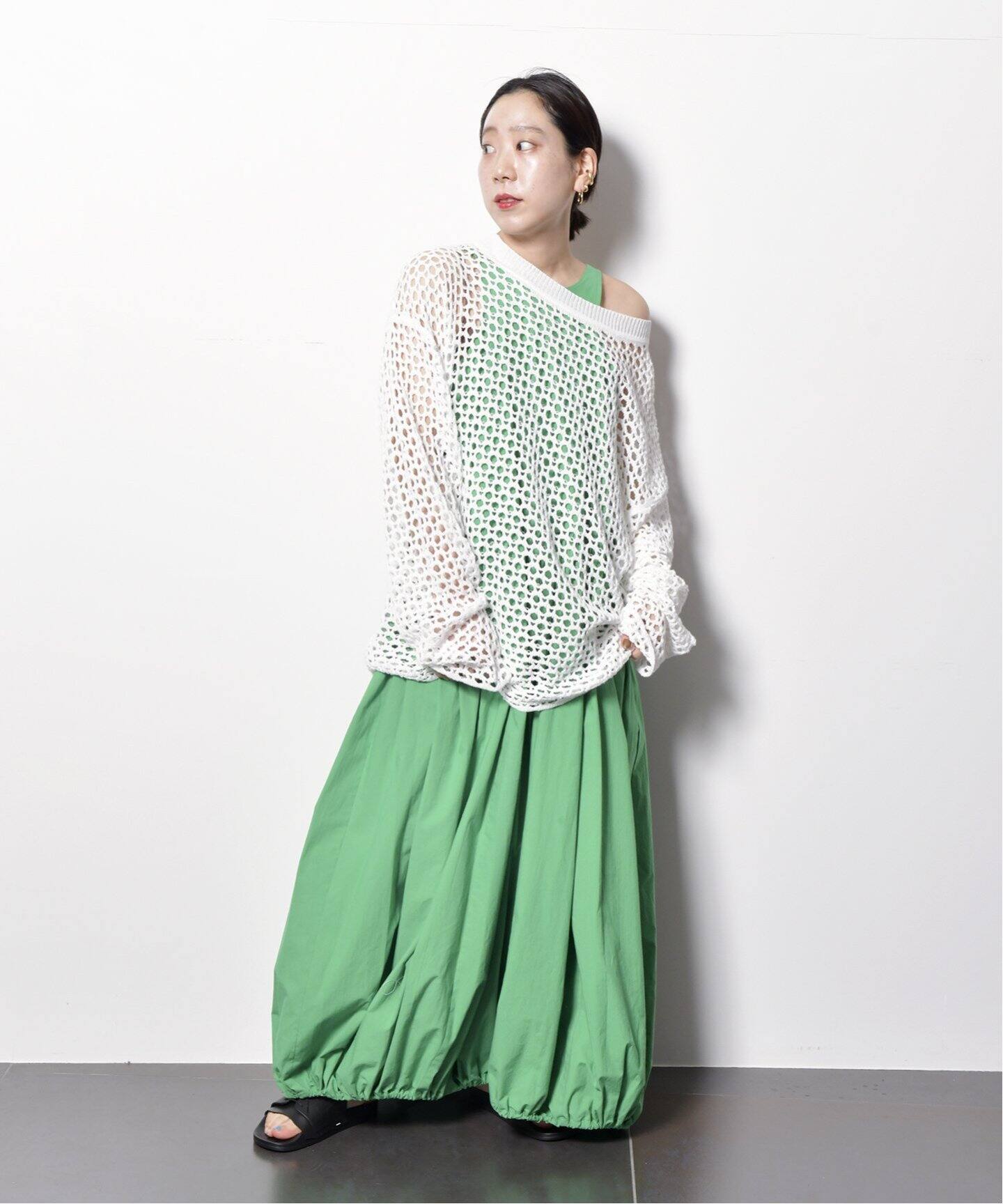 SAYAKADAVIS/サヤカデイヴィス】Balloon Dress：ワンピース  