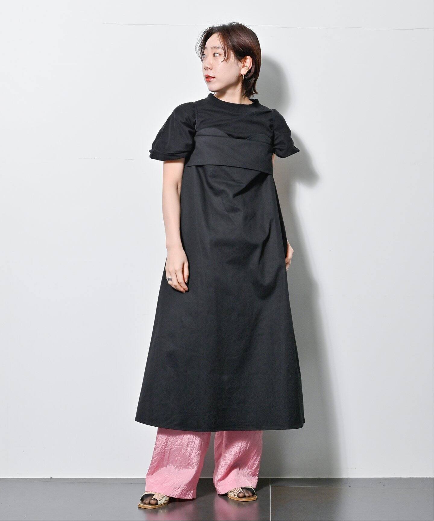 TOIT VOLANT / トワ ヴォラン】Verona Dress：ワンピース（ワンピース 