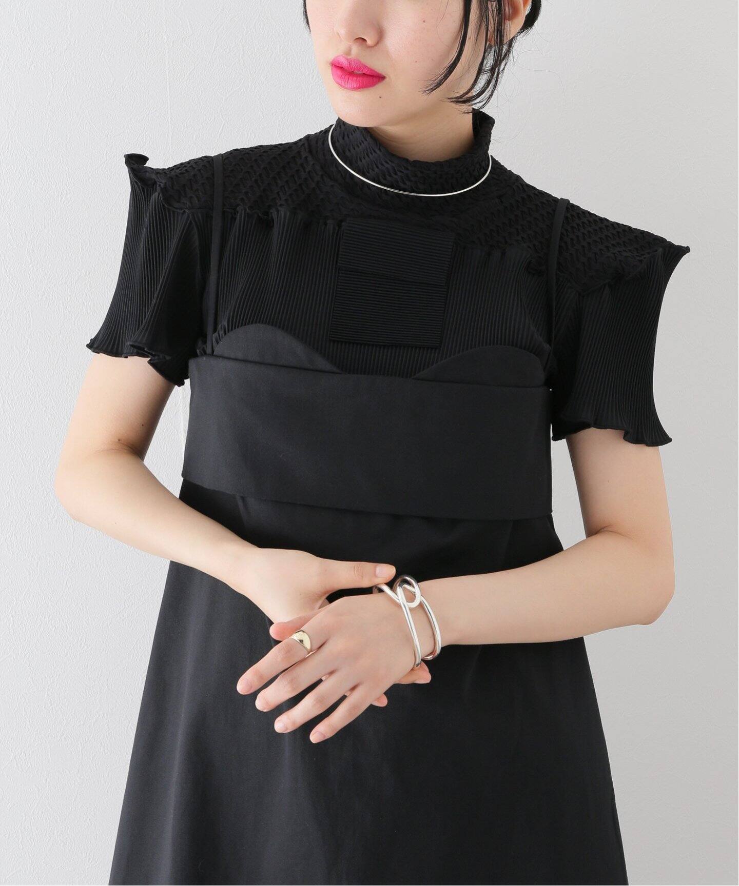 TOIT VOLANT / トワ ヴォラン】Verona Dress：ワンピース（ワンピース 