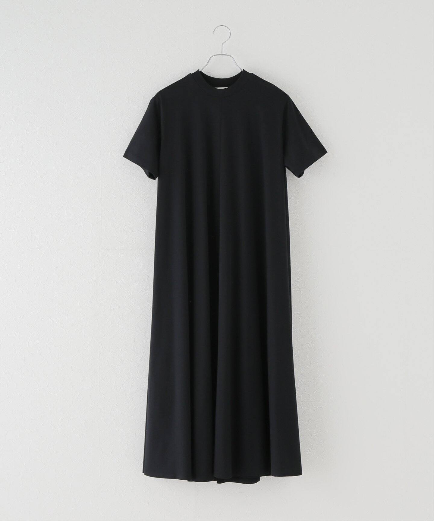 ATON / エイトン】48/2 NATURAL DYE FLARED DRESS（ワンピース 
