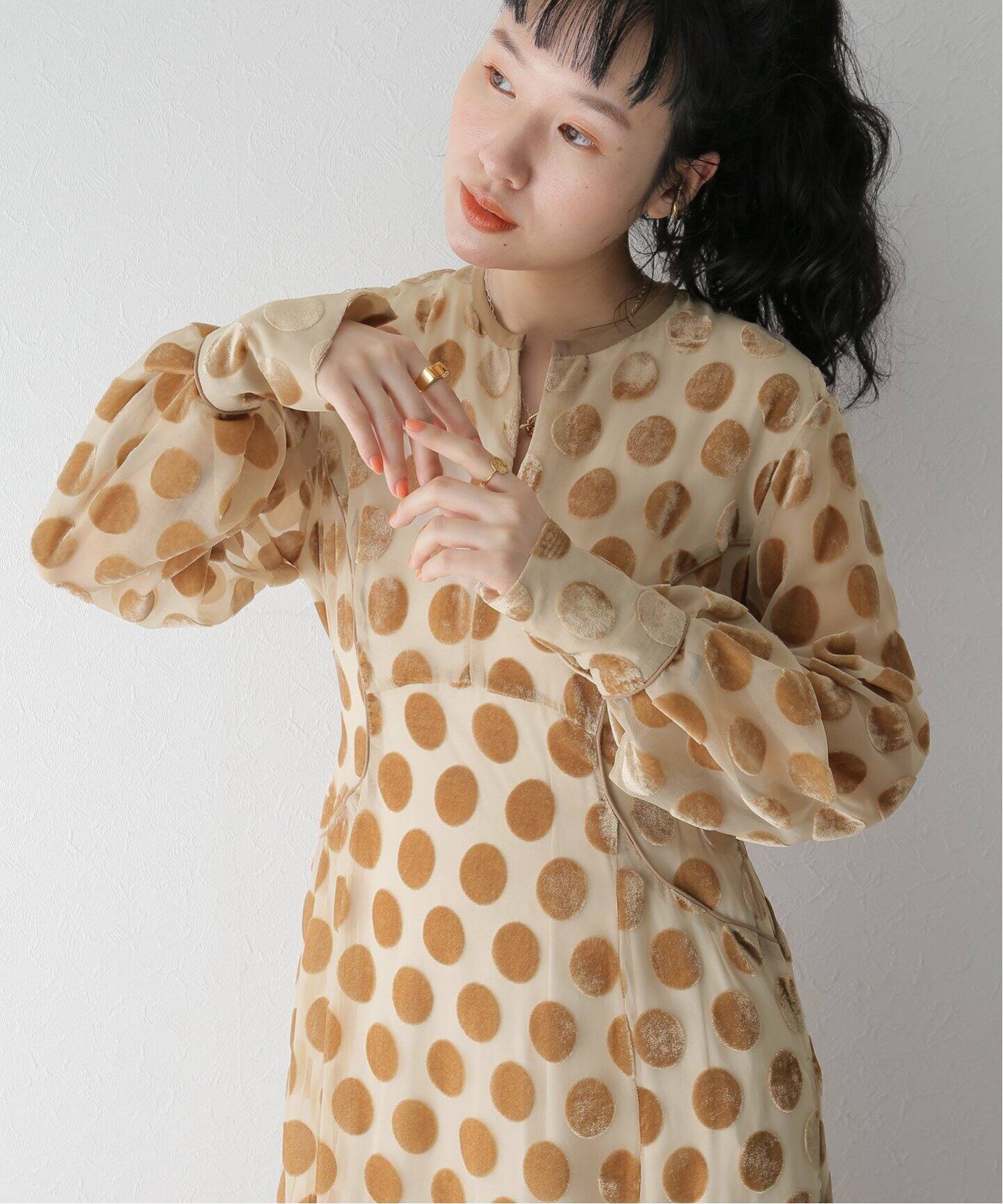 CLANE / クラネ】BIG DOT OPAL ONEPIECE（ワンピース）｜BOICE FROM  