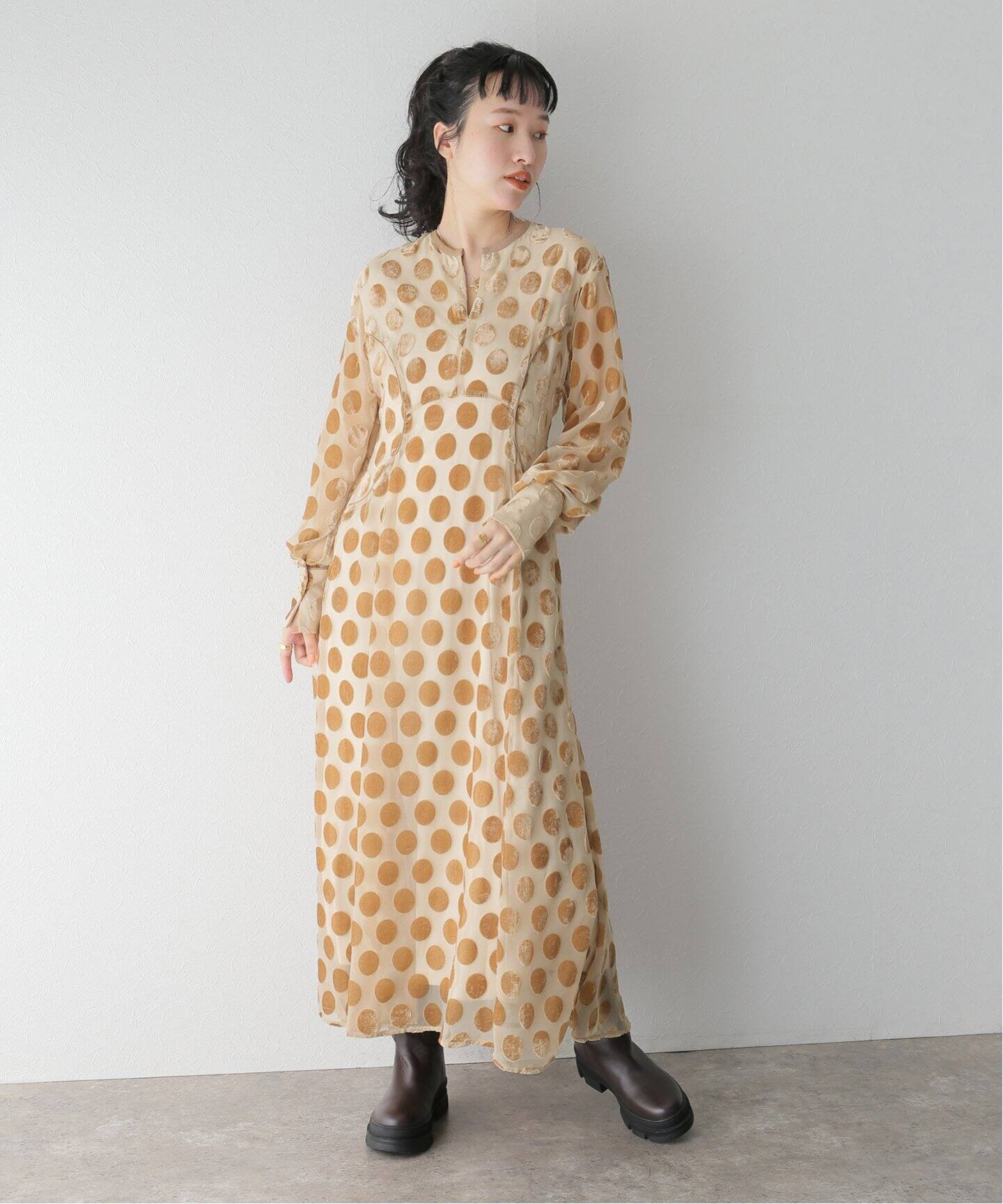 CLANE / クラネ】BIG DOT OPAL ONEPIECE（ワンピース）｜BOICE FROM  