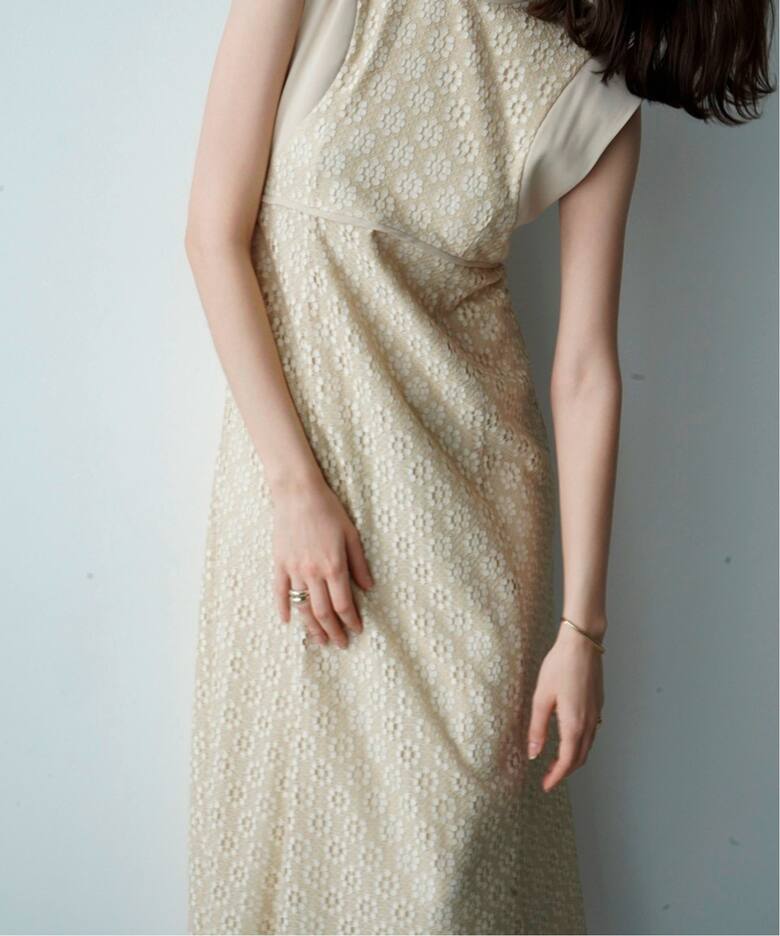 CLANE / クラネ】VINTAGE LACE CURVE ONE PIECE（ワンピース）｜BOICE 