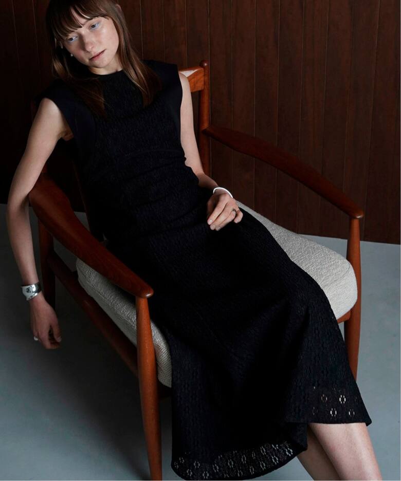 CLANE / クラネ】VINTAGE LACE CURVE ONE PIECE（ワンピース）｜BOICE  