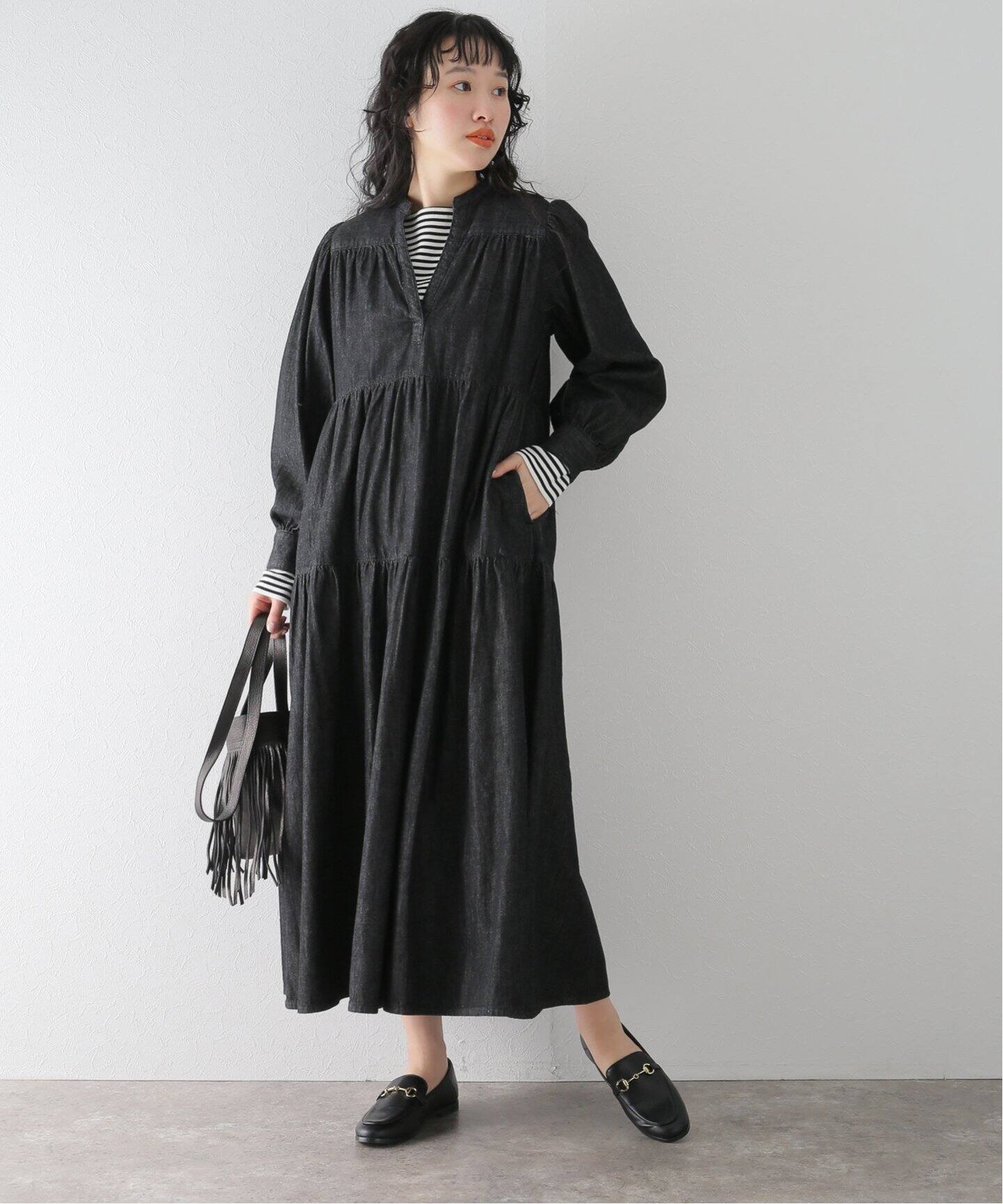 Healthy denim / ヘルシーデニム】Lychee Dress（ワンピース）｜BOICE  