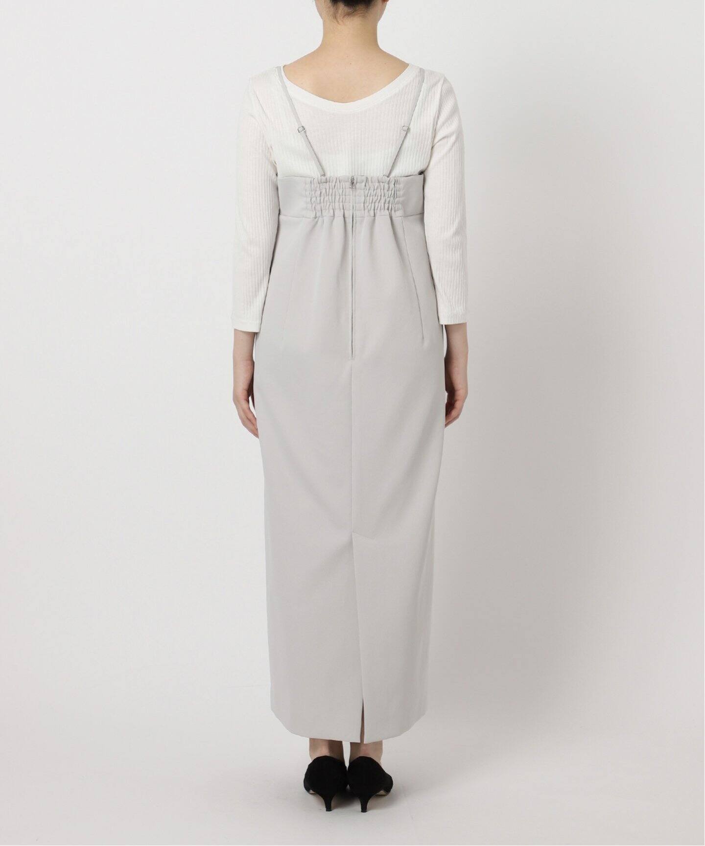 ラトータリテ　ダブルサテンキャミワンピース　size38 ダブルサテンキャミワンピース（ワンピース）｜La Totalite（ラ